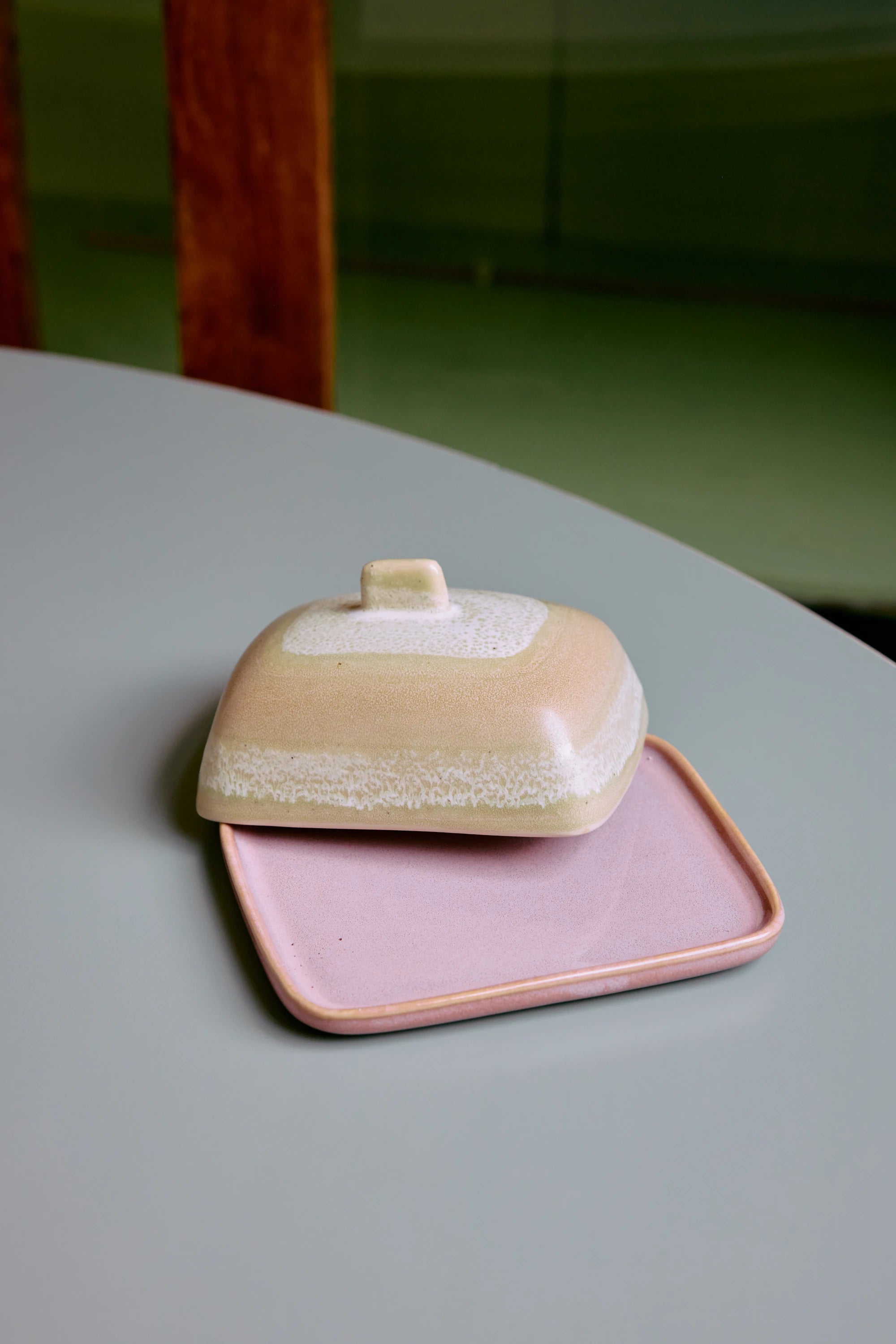 HKLIVING Ceramic Butter Dish - 2 Options