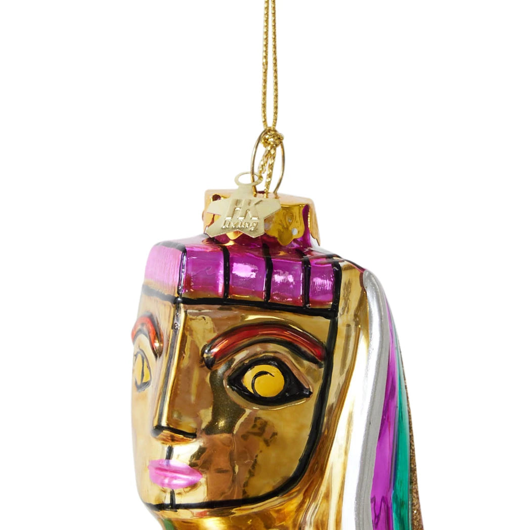 HK Living Hanging Christmas Ornament - Celest on a white background