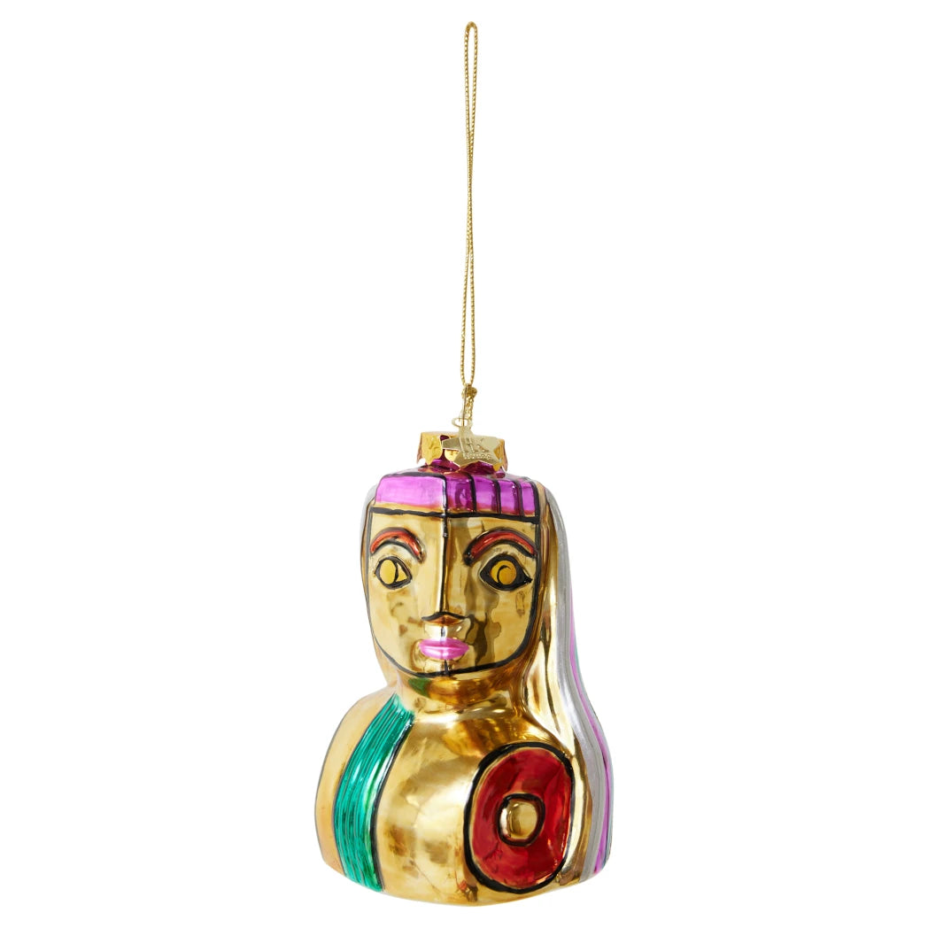 HK Living Hanging Christmas Ornament - Celest on a white background