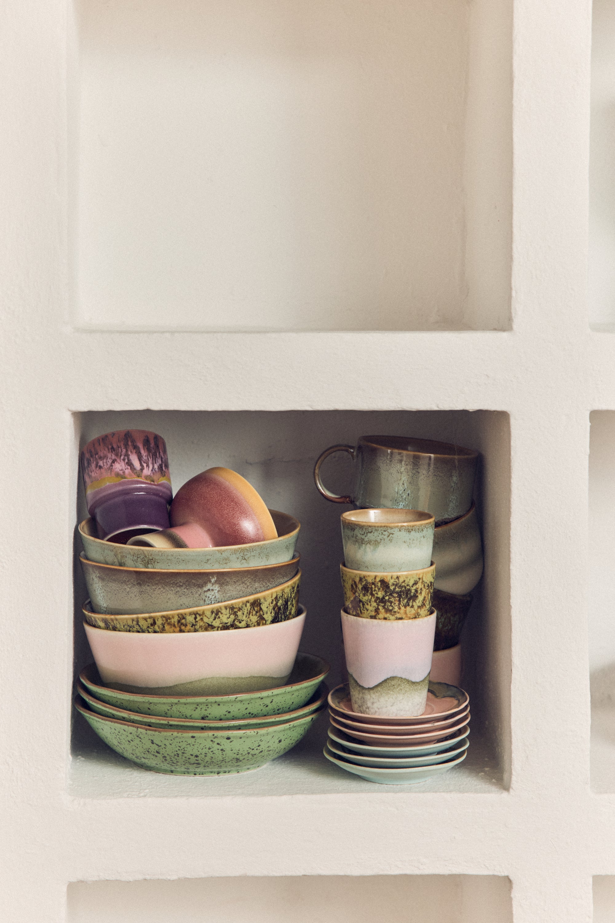 HKLIVING Set of 2 Japanese Noodle Bowls in Various Colours - Lifestory