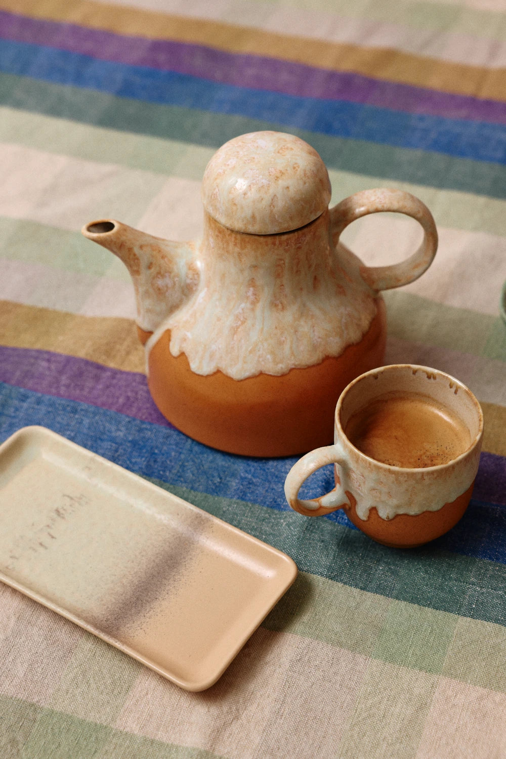 HKLIVING Ceramic Coffee Pot