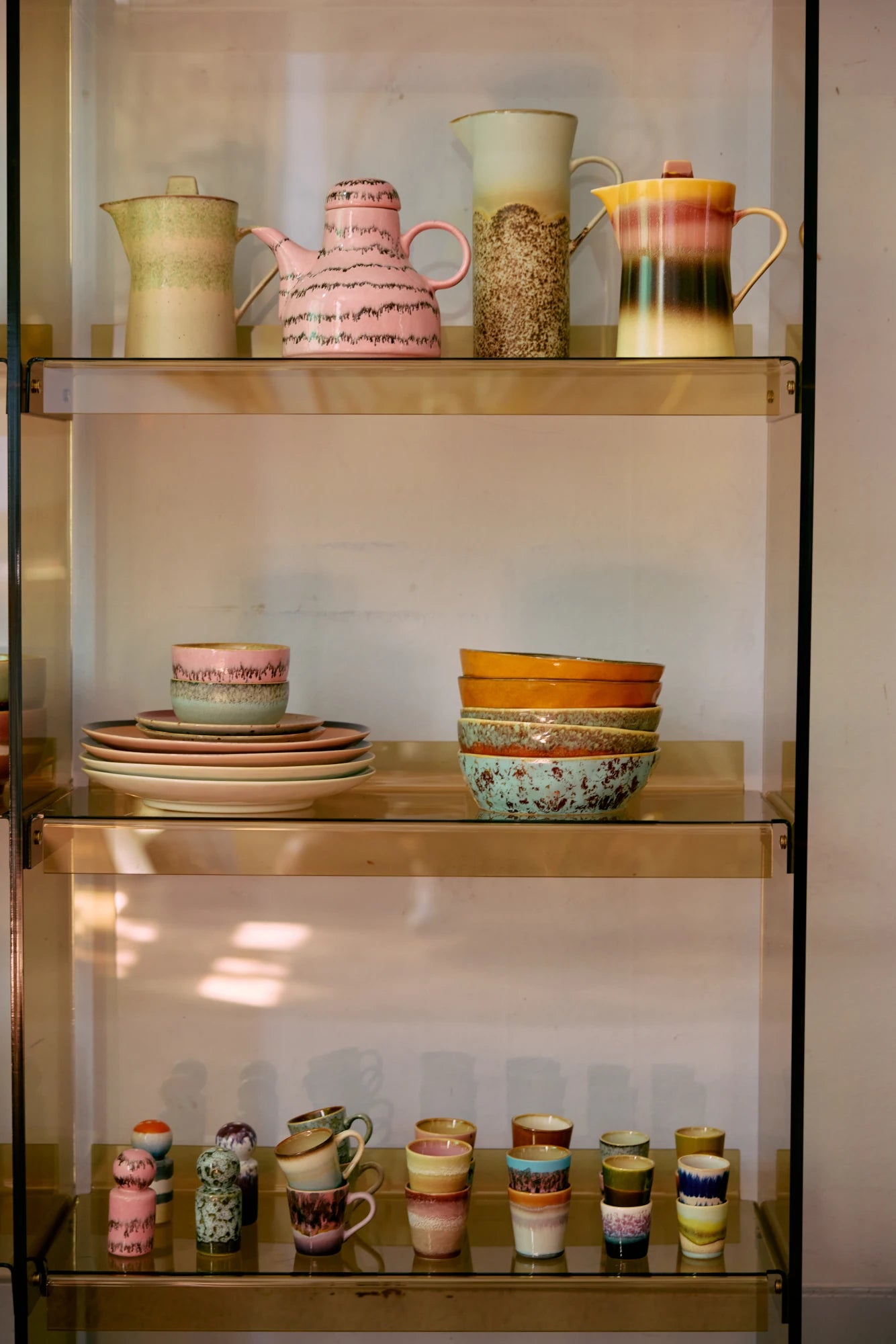 HKLIVING Set of 4 Ristretto Mugs in Various Colourways - Lifestory