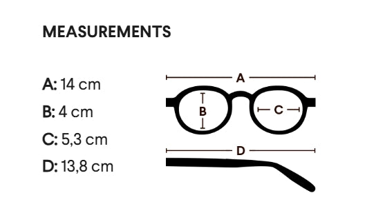 'Type A' Reading Glasses by Have A Look