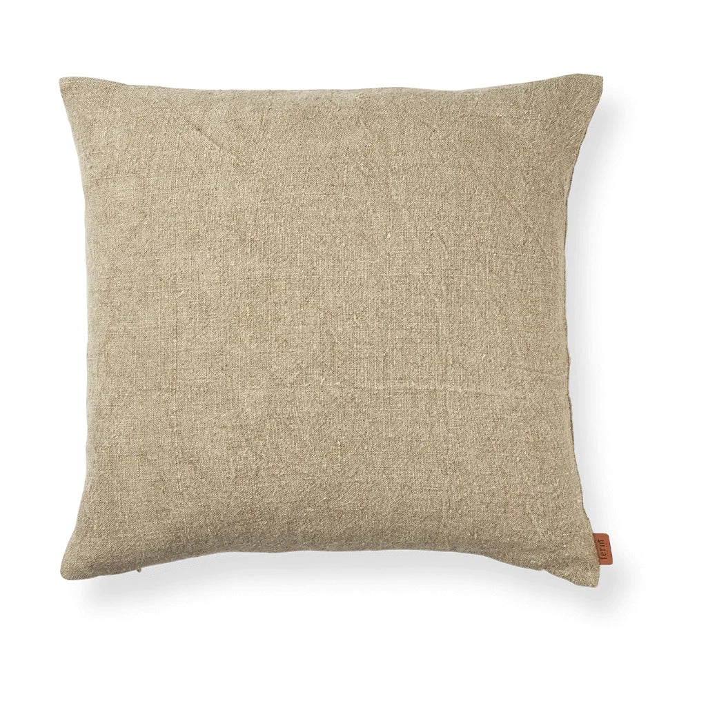 Heavy Linen Cushion | Natural | by ferm Living - Lifestory 