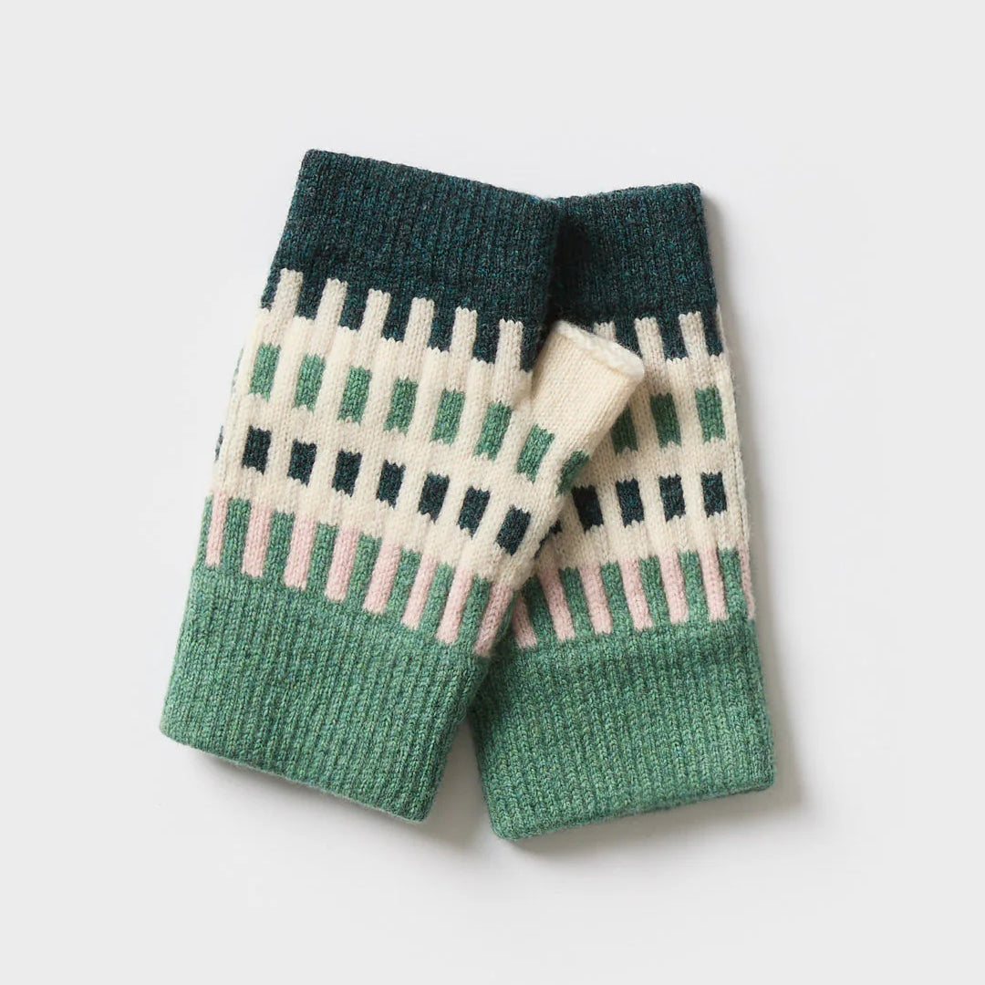 Fingerless Mitten in 'Harbour'  in Various Colourways by Hilary Grant - Lifestory