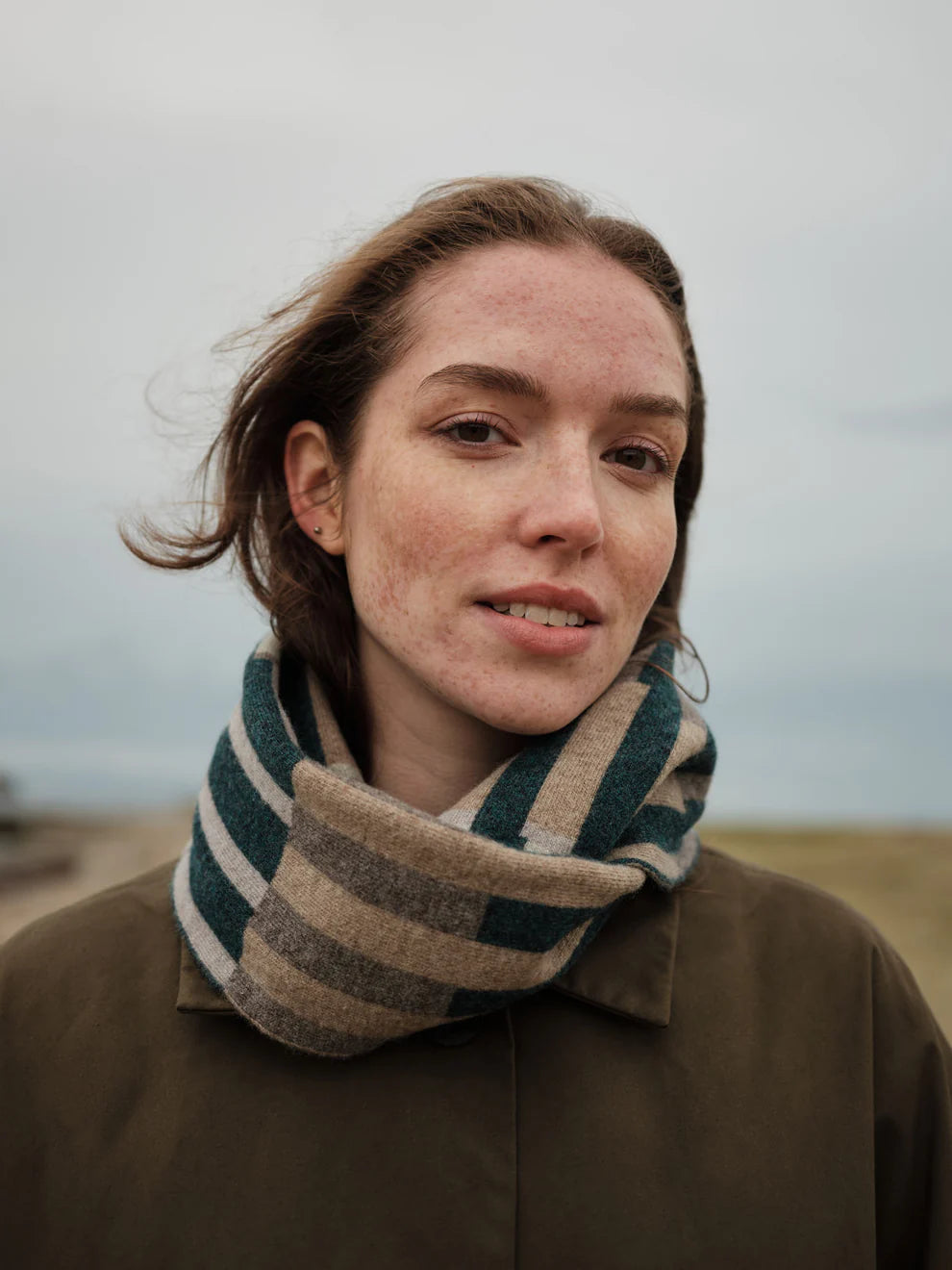 Circle Scarf 'Harbour' in Various Colourways by Hilary Grant - Lifestory
