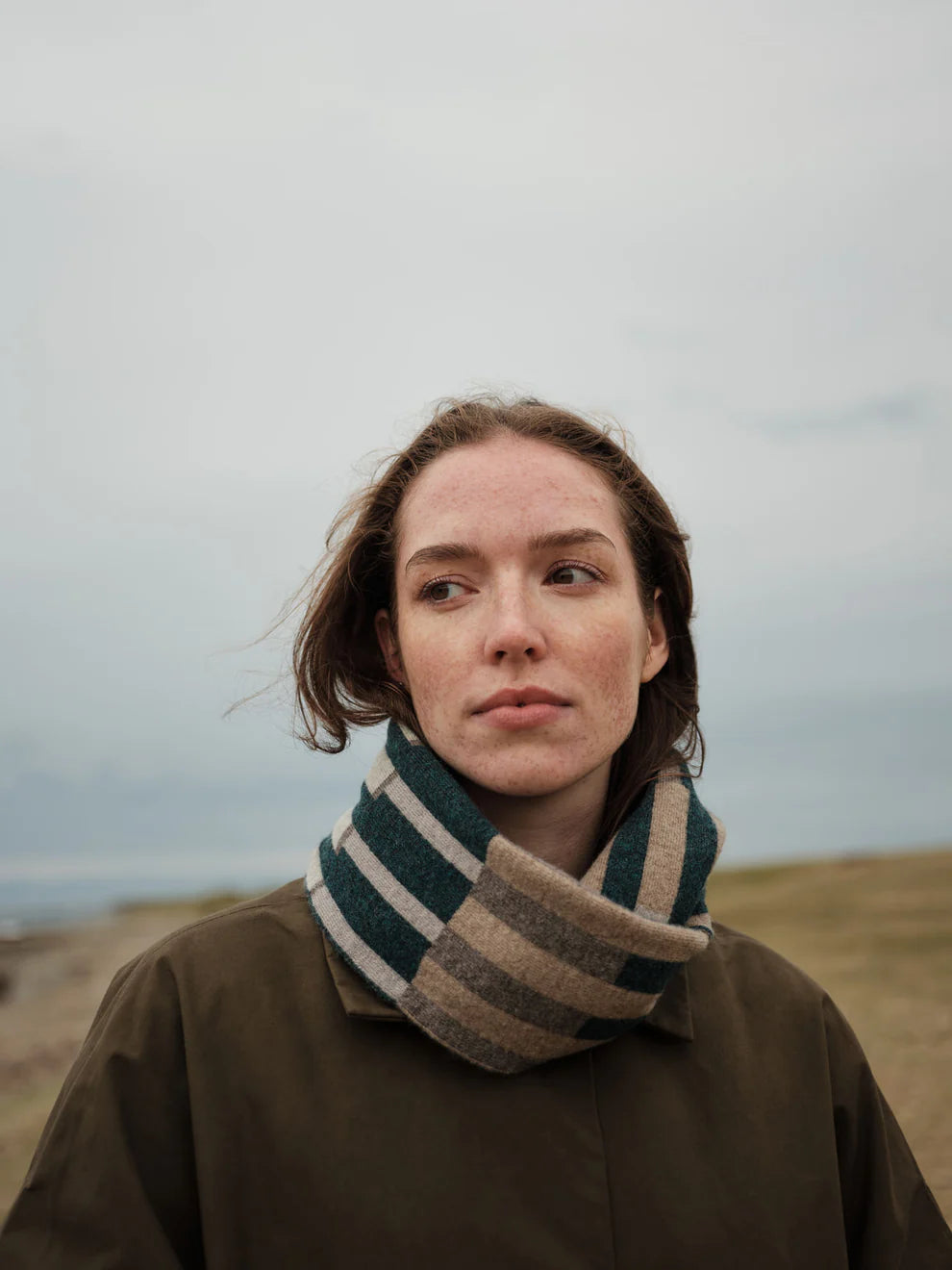 Circle Scarf 'Harbour' in Various Colourways by Hilary Grant - Lifestory