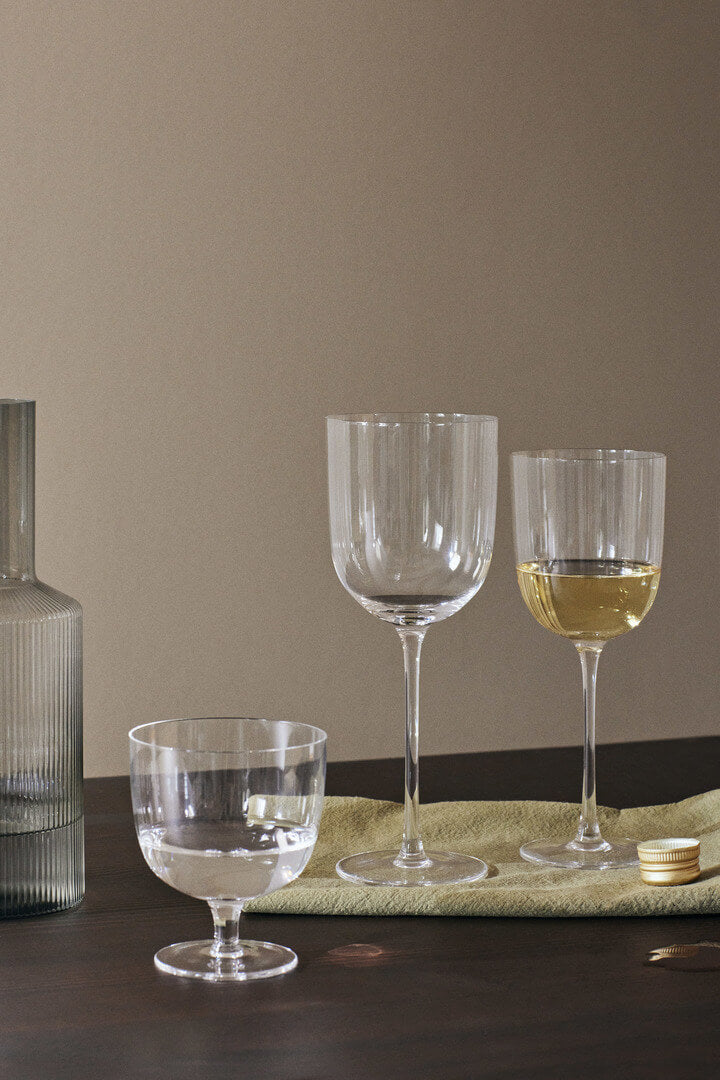 Host Red Wine Glasses | Set of 2 | Blush | by ferm Living - Lifestory