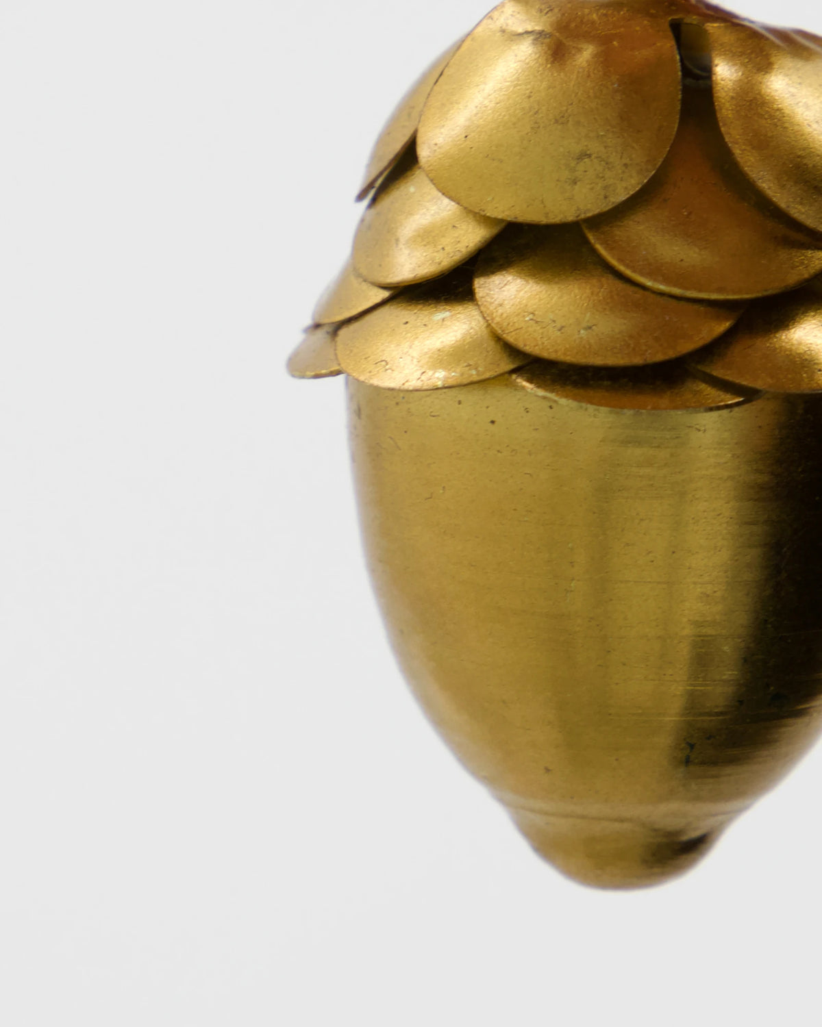 House Doctor Set of 4 Gold Acorn Hanging Ornaments