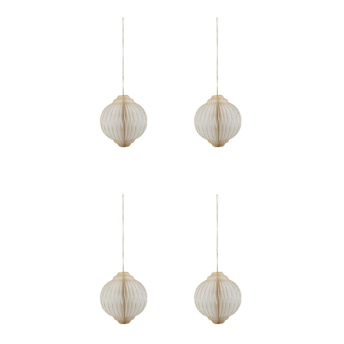 House Doctor HDAlsta Ornaments, Small, Set of 4