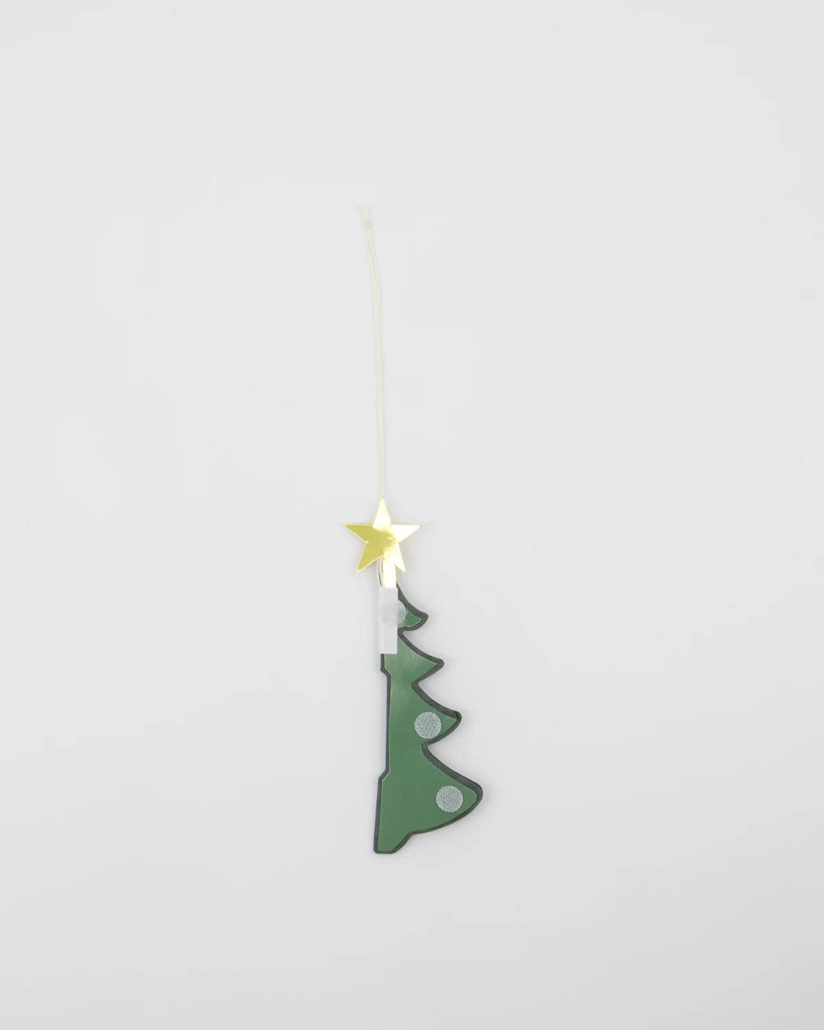 House Doctor Set of 6 Hanging Tree Paper Decorations in Various Colours