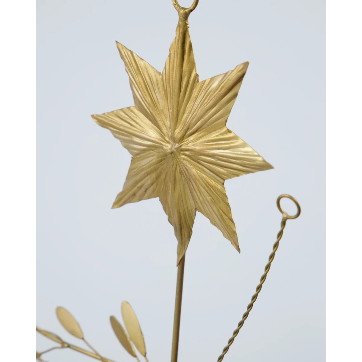 House Doctor Brass Decorative Star Mobile