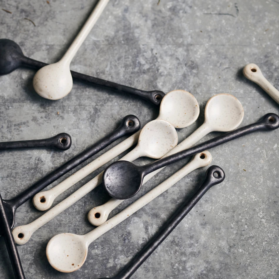 Ceramic Spoon | Pion | Speckled Glaze - Lifestory