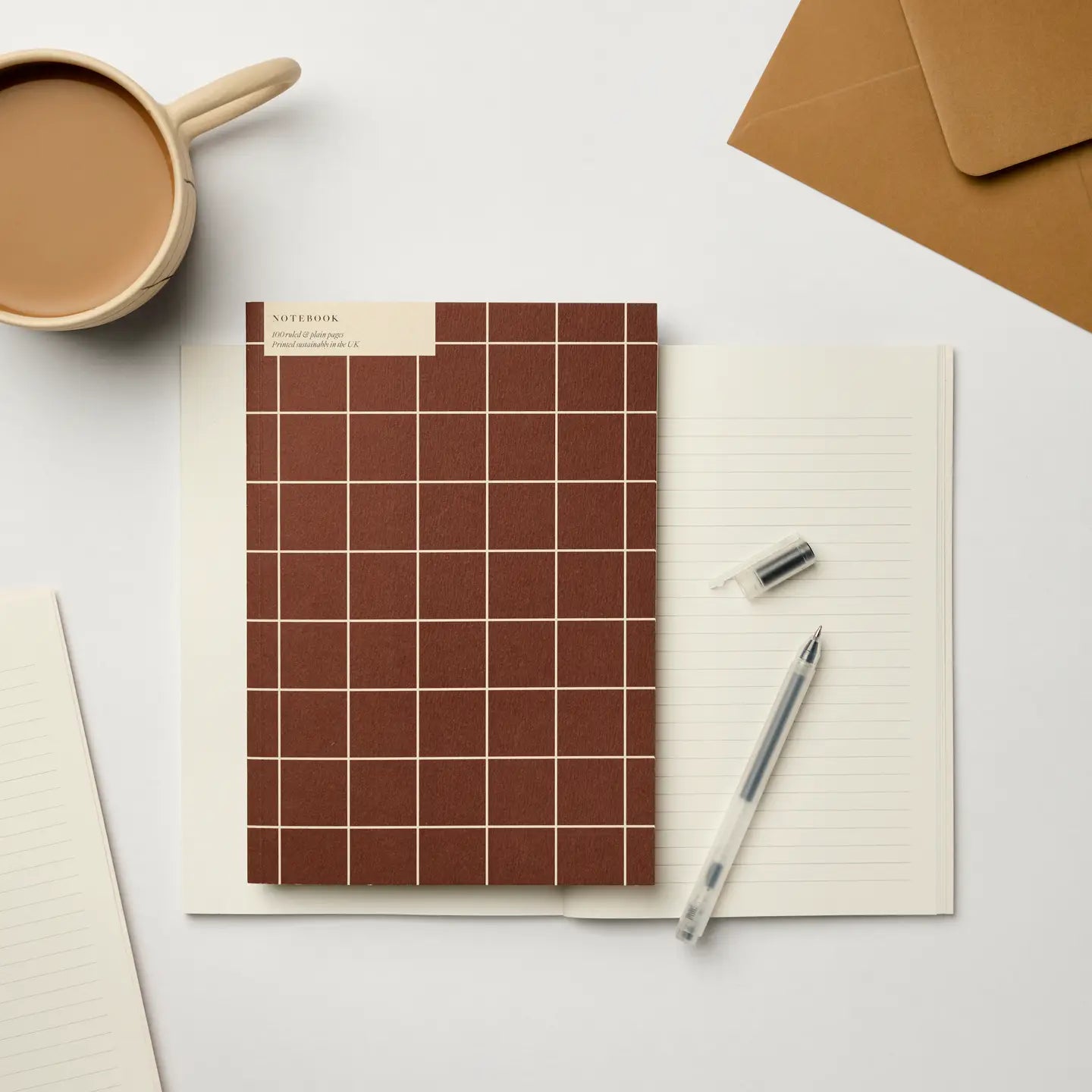 Kinshipped A5 Ruled & Plain Notebook - Various Covers