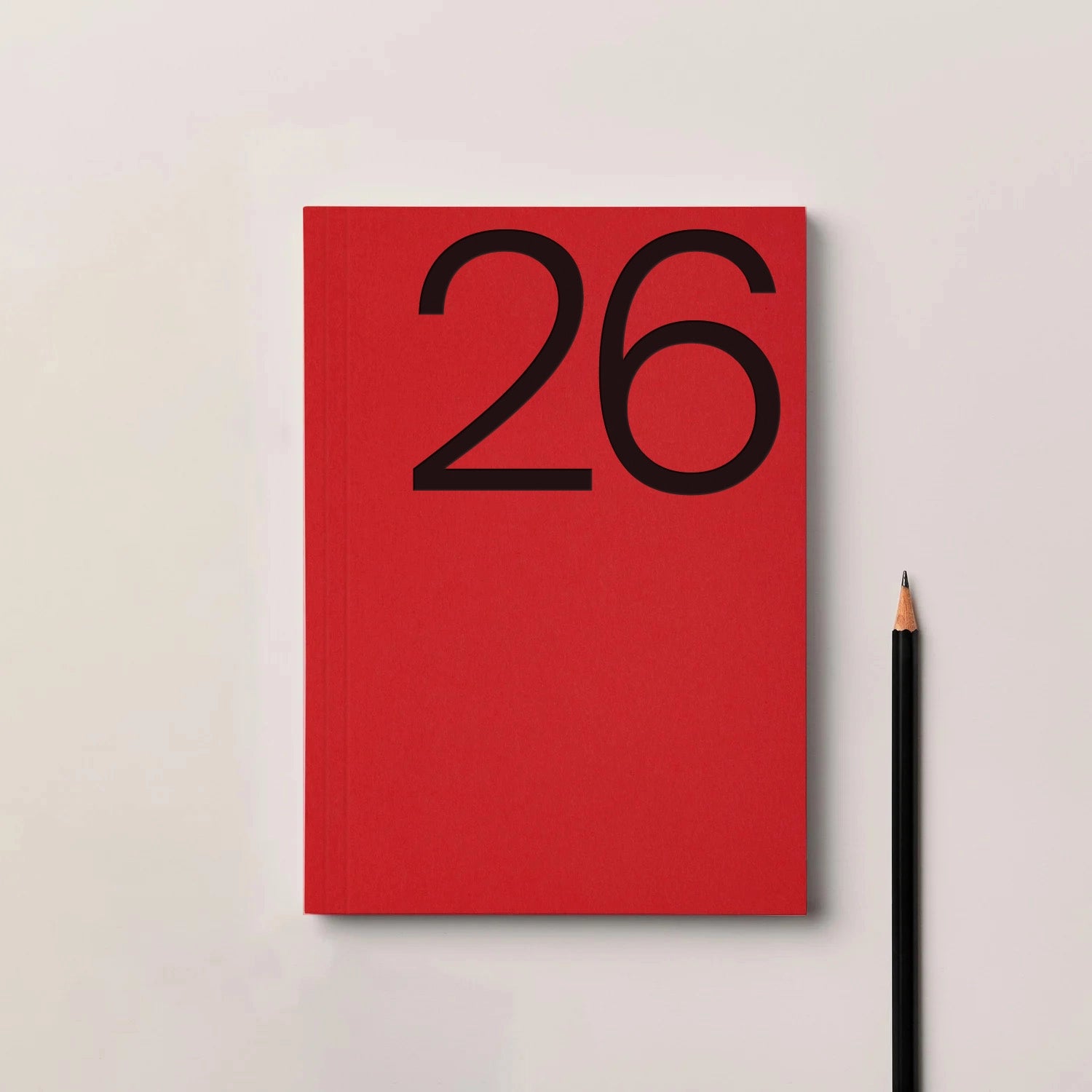 Kinshipped 2026 Dated Lay Flat Planner in Red