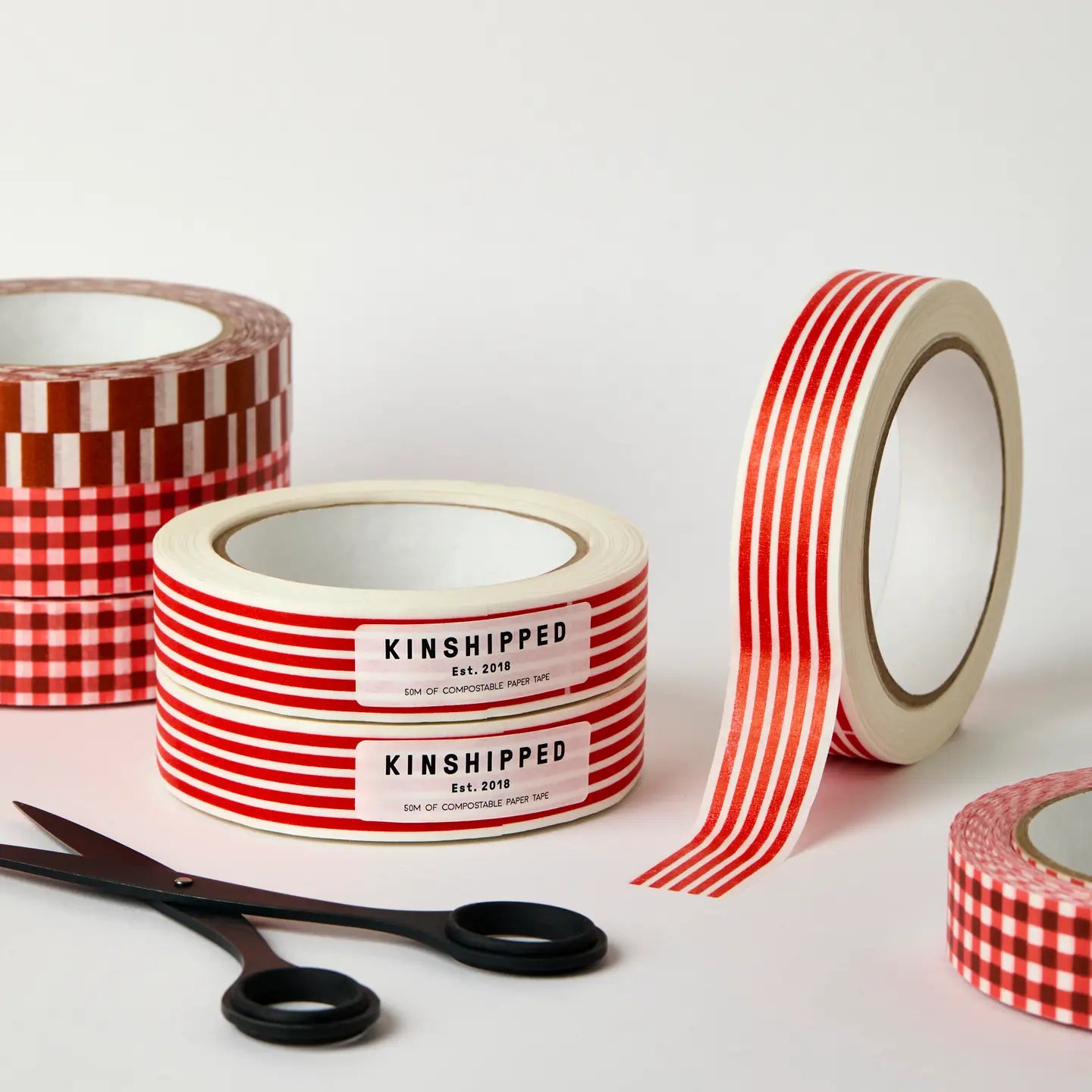 Kinshipped Patterned Paper Tape in Various Patterns