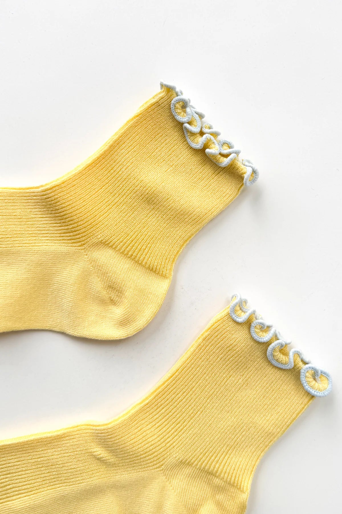 Le Bon Shoppe Petite Ruffled Modal Socks (UK 4-8) in Various Colours