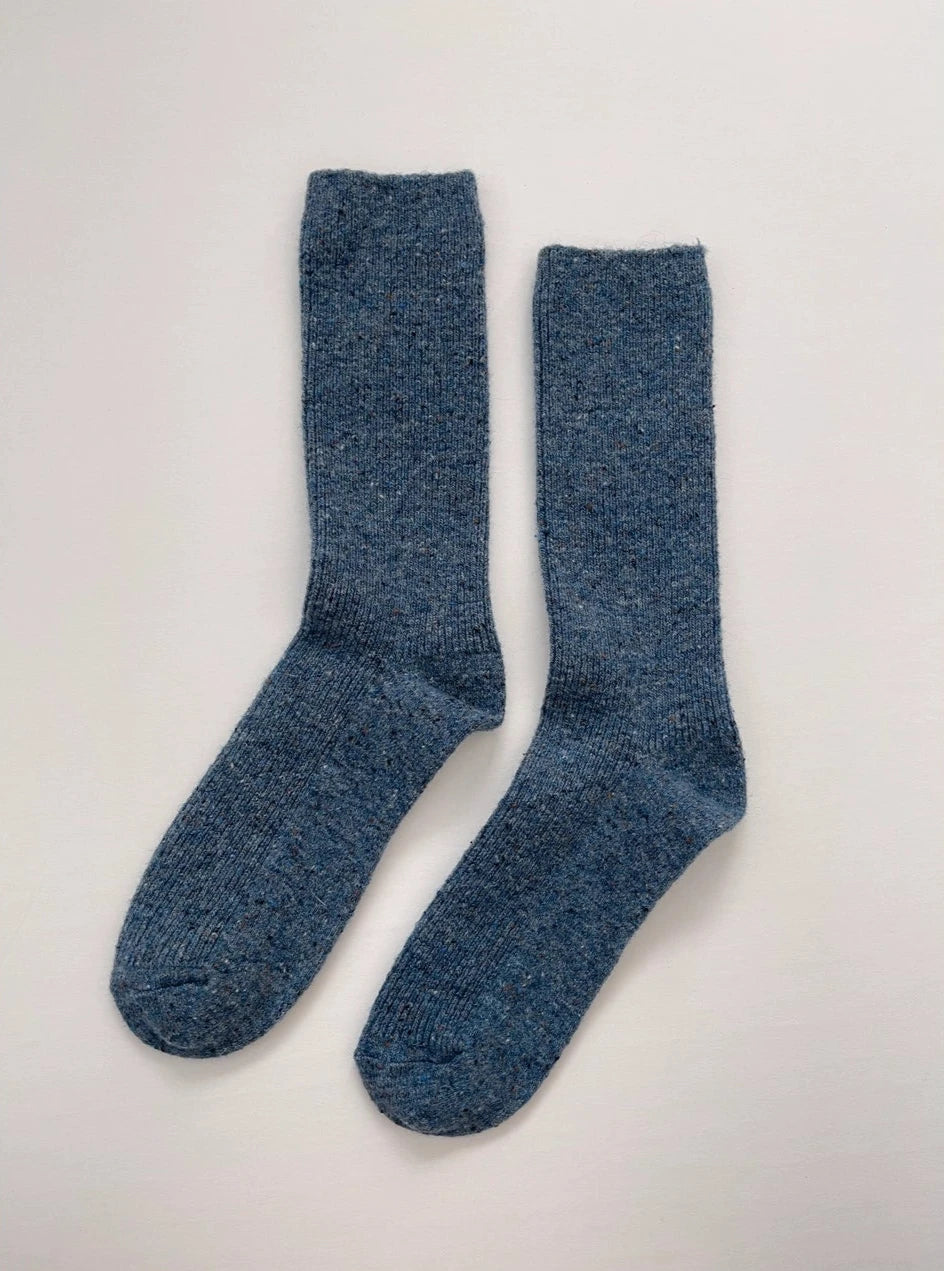 Snow Socks | Denim | by Le Bon Shoppe - Lifestory