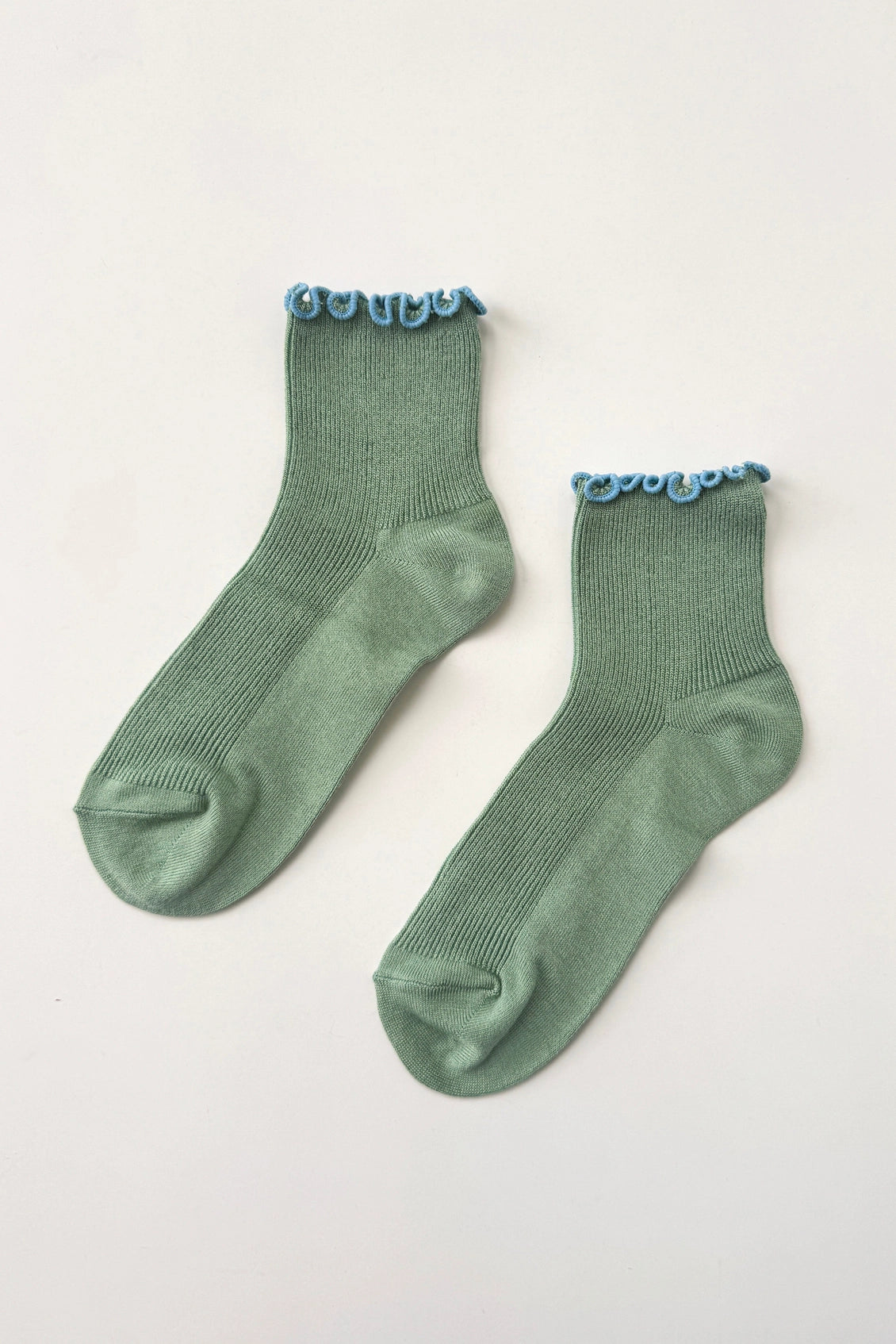 Le Bon Shoppe Petite Ruffled Modal Socks (UK 4-8) in Various Colours - Lifestory