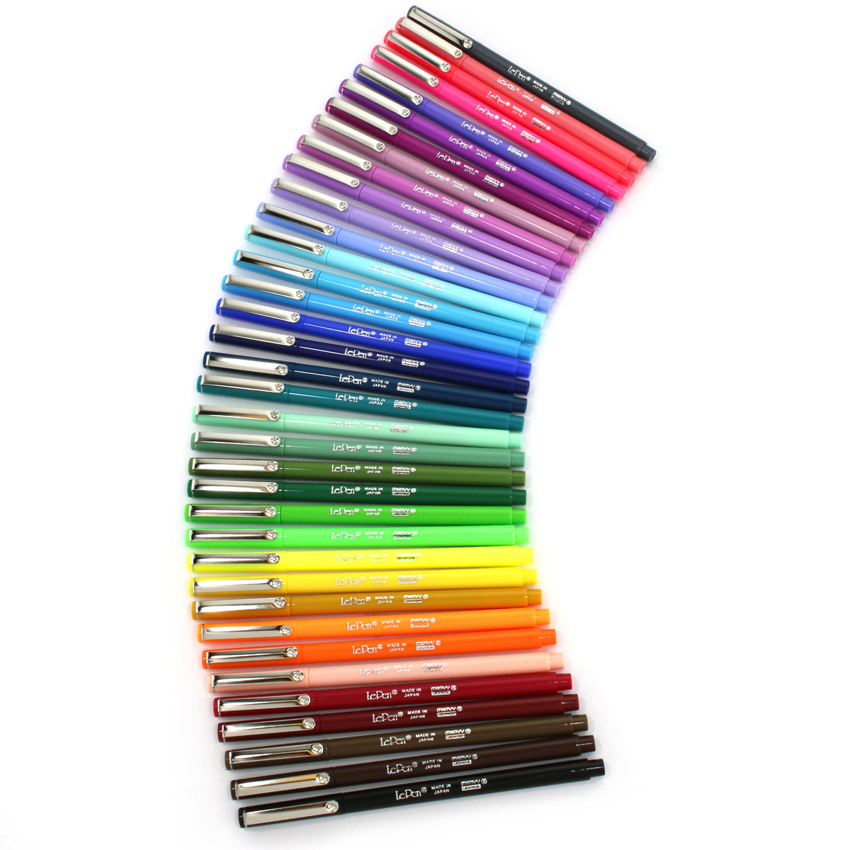 Le Pen Felt Pens - Various Colours with Superfine Nib