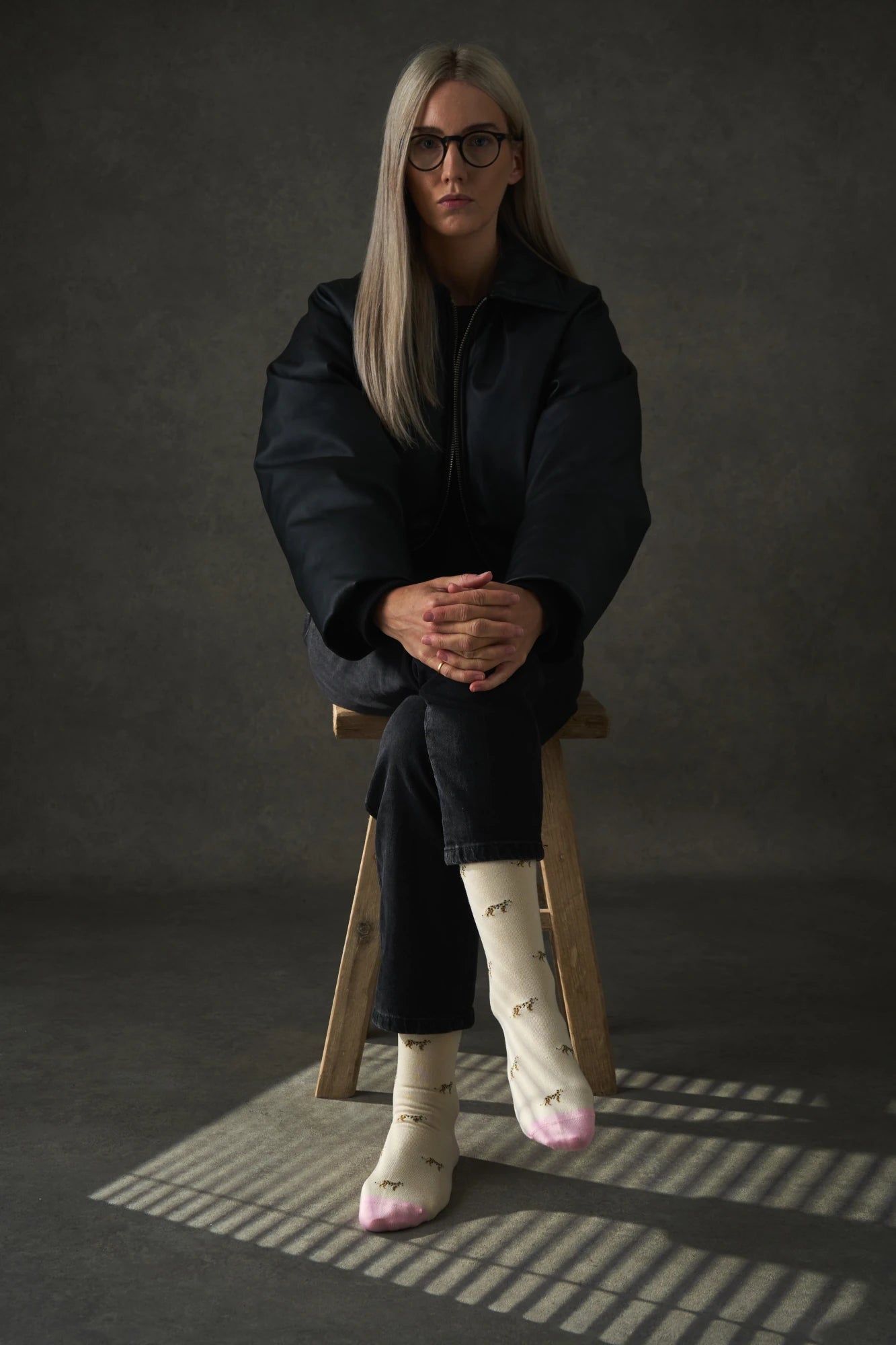 KOSI London The Leopard Bamboo Socks (UK 3-8) on a model | Lifestory