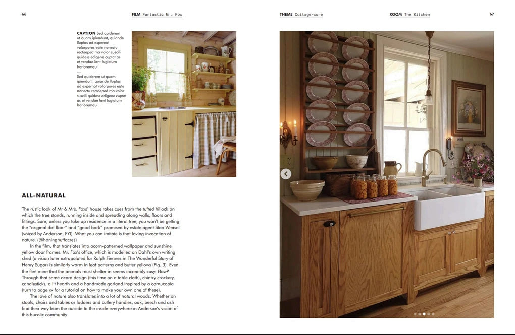 Live Like Wes: Home Decor / Wes Anderson Movies Book