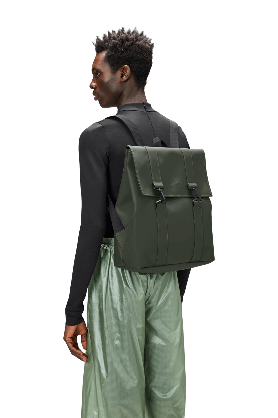 MSN Bag | Green | Waterproof | by Rains - Lifestory