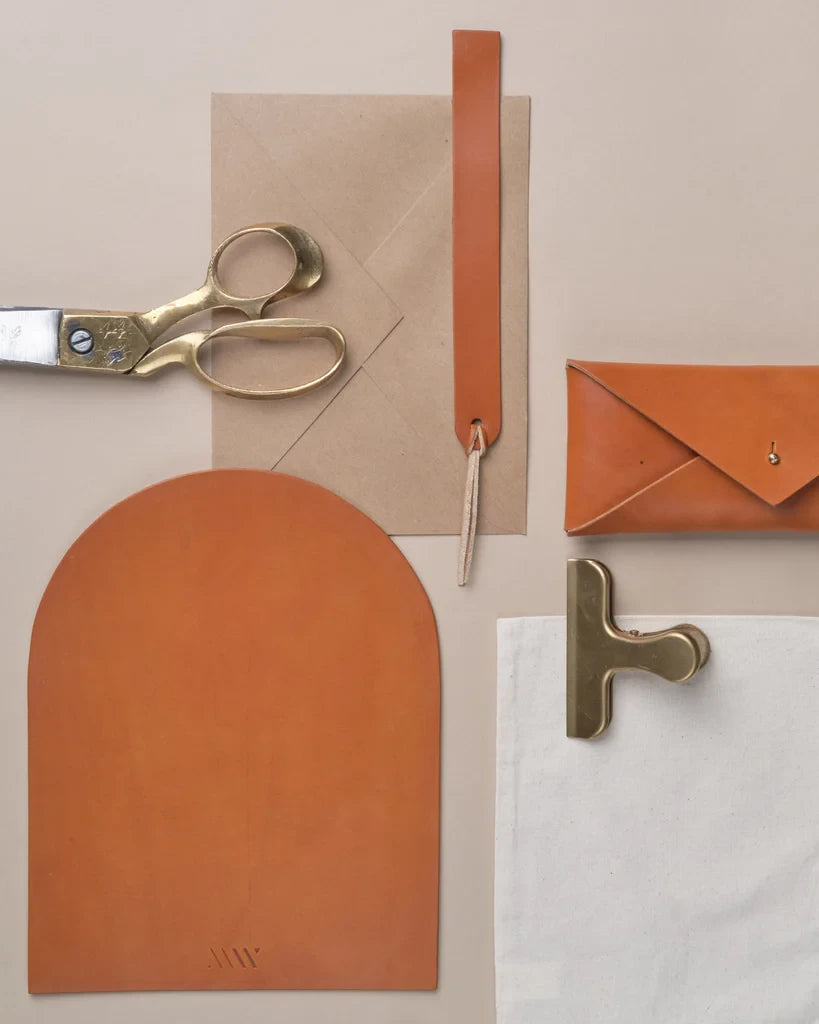 Leather Bookmark in Cognac by MW Makes | Lifestory