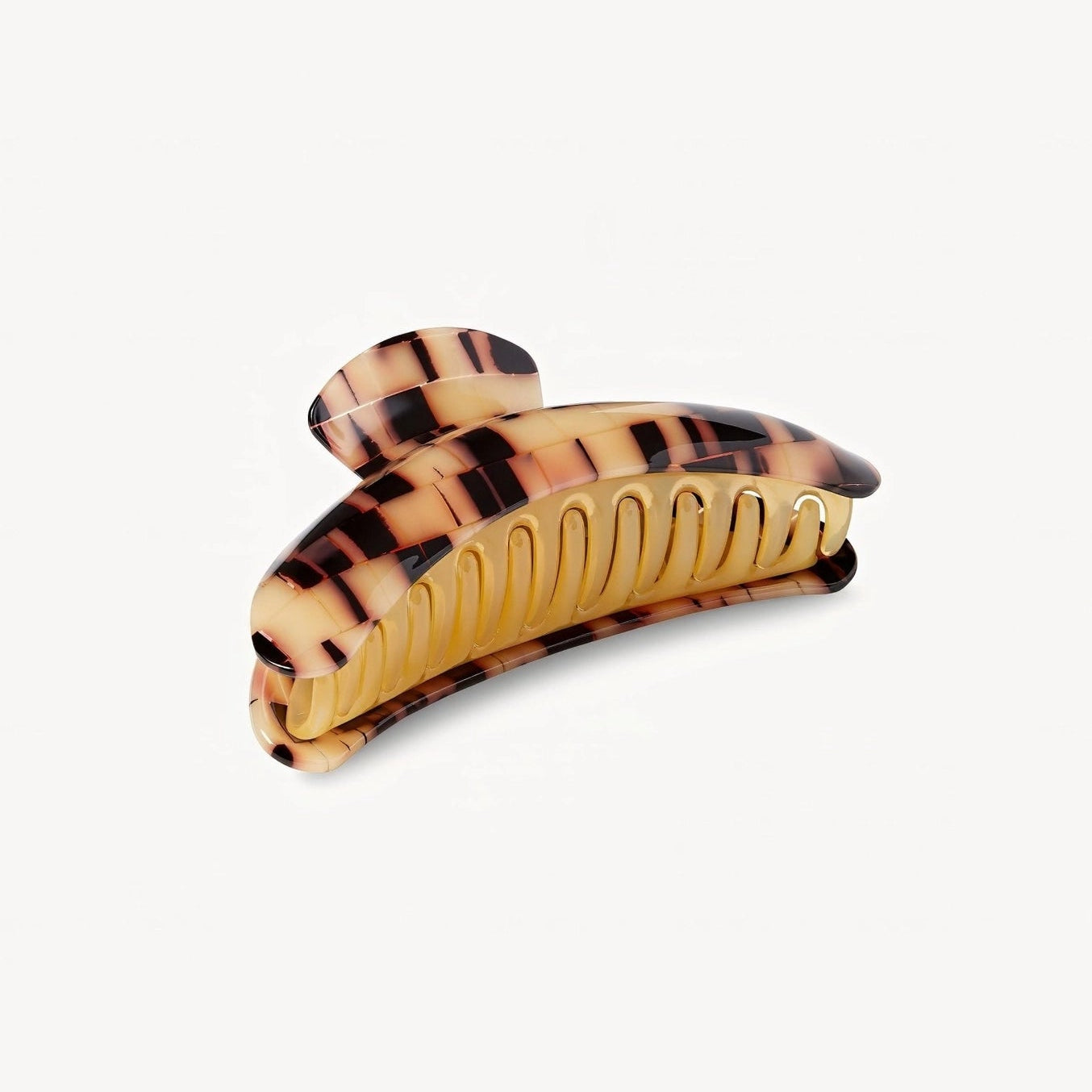 MACHETE Jumbo Heirloom Claw in Blonde Checker Acetate