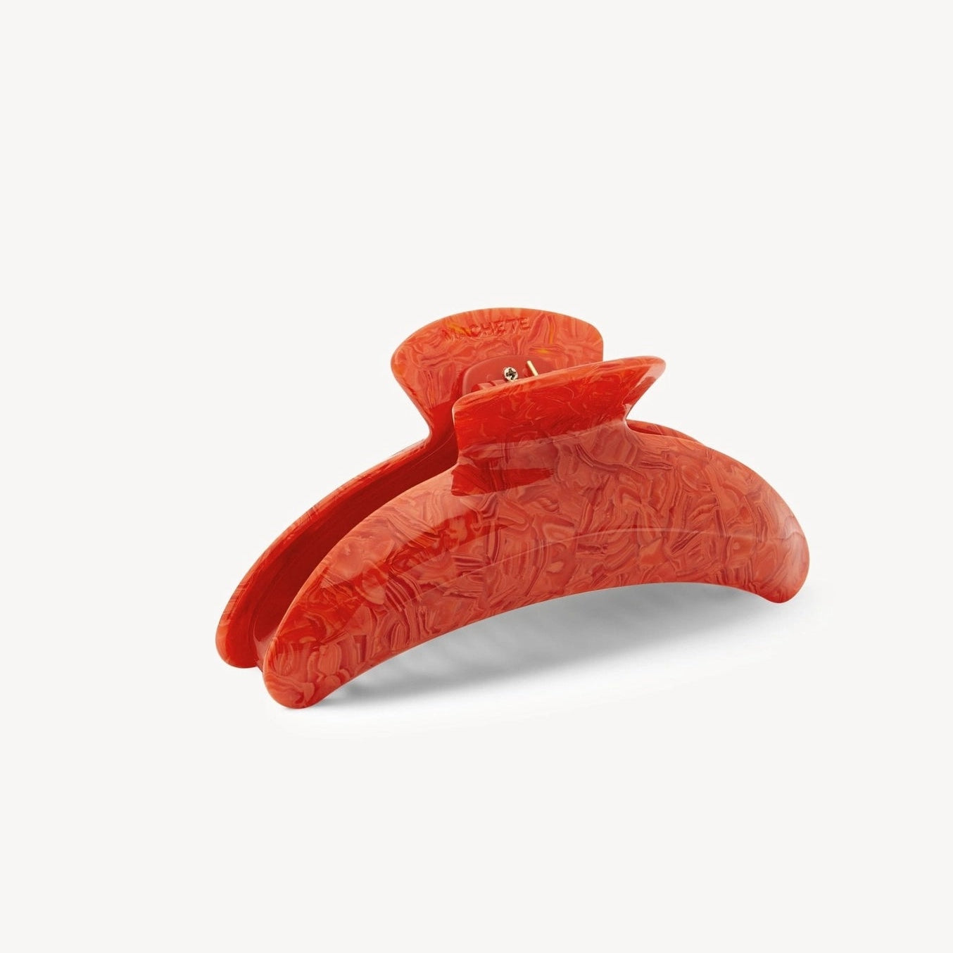 MACHETE Jumbo Heirloom Claw in Poppy Acetate