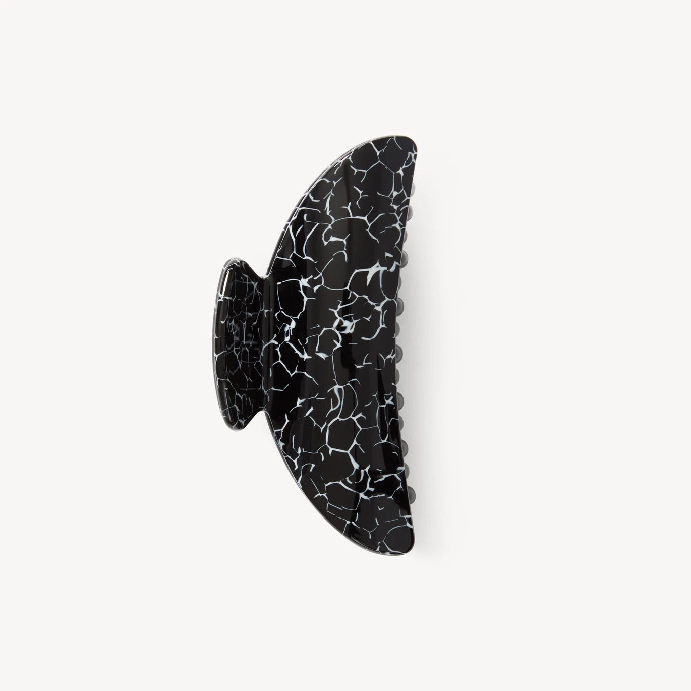 MACHETE Midi Heirloom Claw in Black Marble Acetate - Lifestory