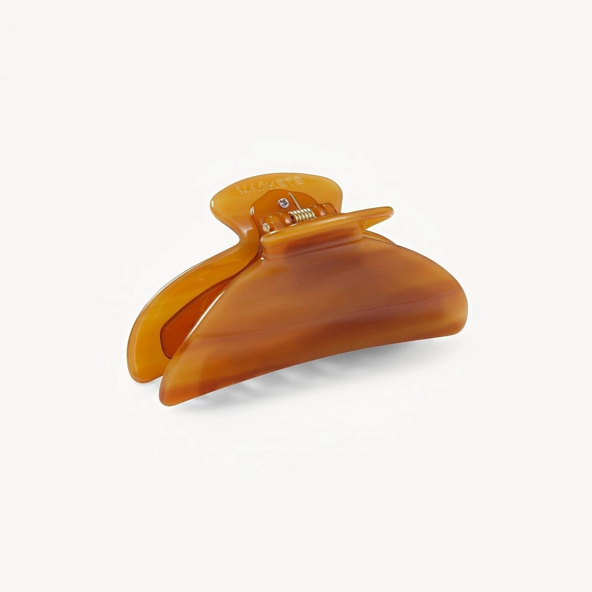 MACHETE Midi Heirloom Claw in Cognac Acetate