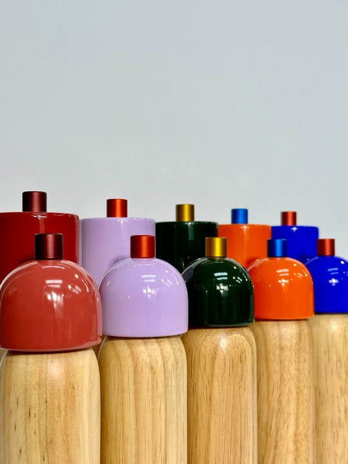 MAEGEN Salt & Pepper Grinder in Green & Natural - 2 Sizes - Lifestory