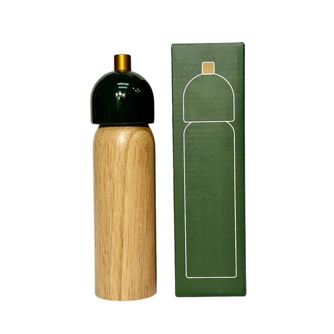 MAEGEN Salt & Pepper Grinder in Green & Natural - 2 Sizes - Lifestory