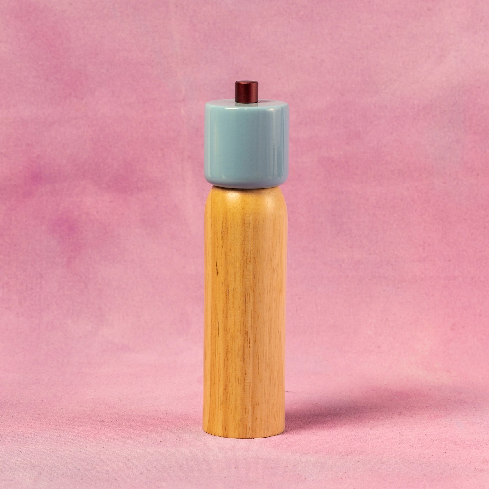 MAEGEN Salt & Pepper Grinder in Light Blue & Burgundy - 2 Sizes