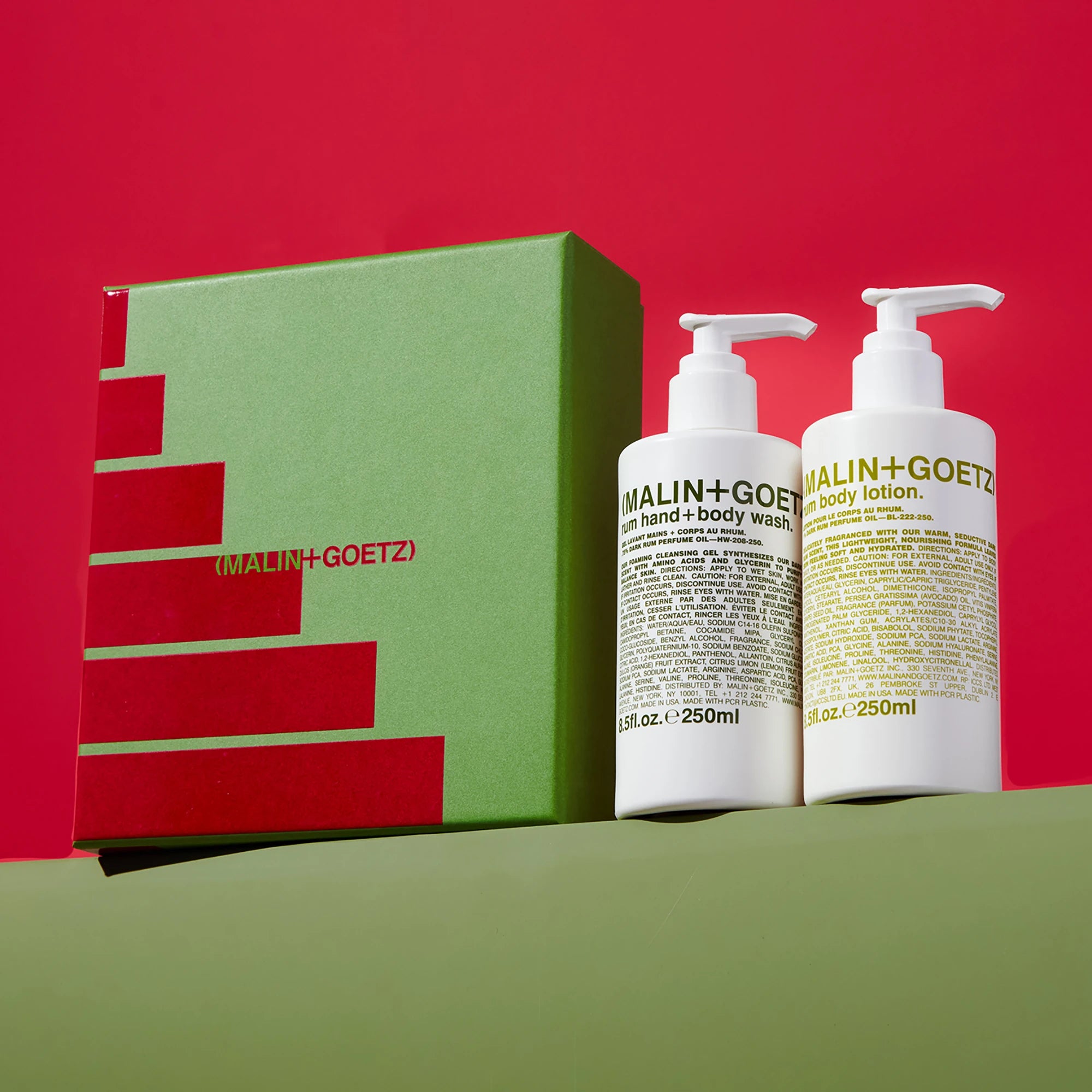 Malin+Goetz 'Make It A Double' - Rum Hand + Body Gift Set
