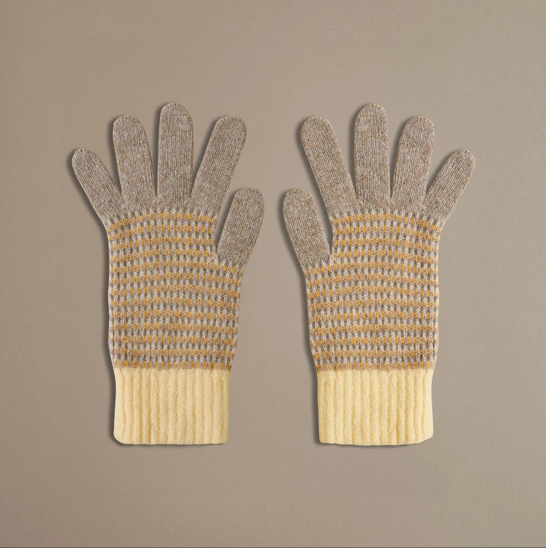 Rove Marl Gloves | 3 Colours | Lambswool | UK Made - Lifestory