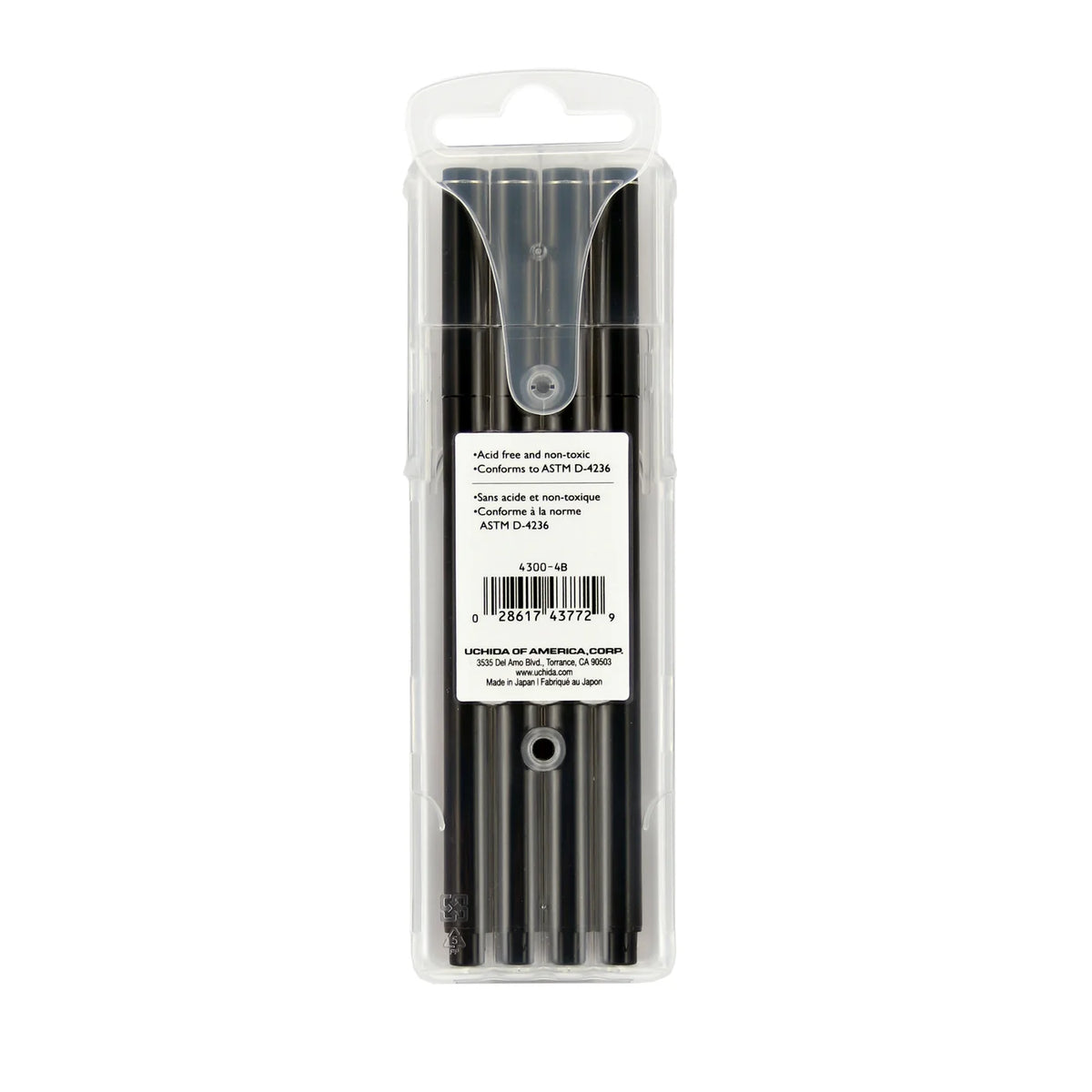 Le Pen 4 Piece Felt Pen Set - Superfine Nib | Various Mixes