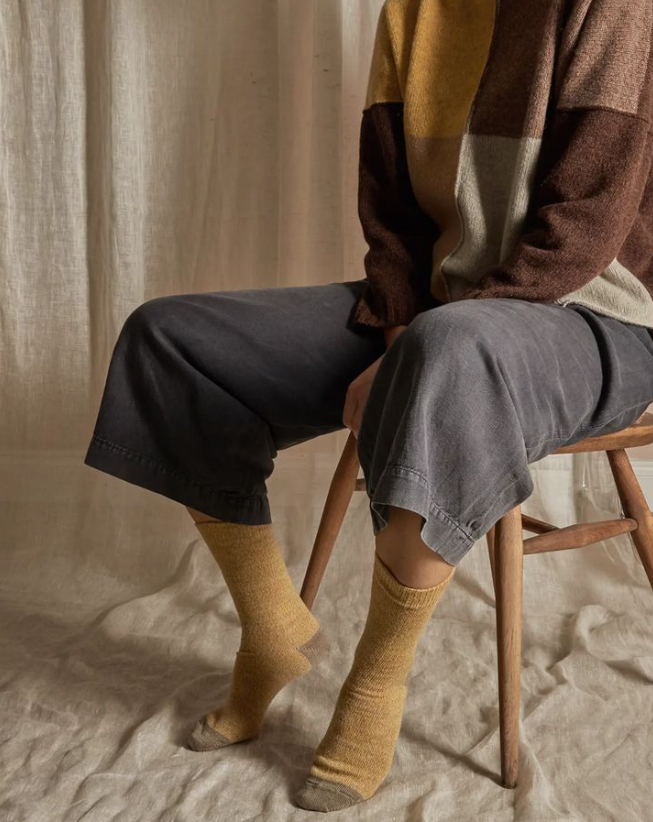 Mens Fine Merino Wool Socks | 3 Colours | Lambswool | UK Made | by ROVE - Lifestory