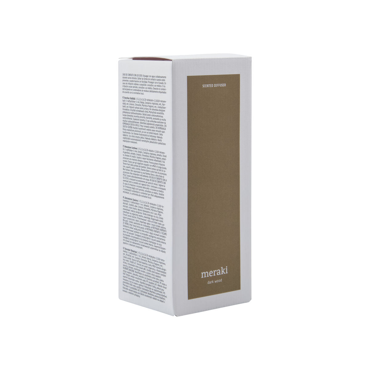 Meraki Dark Wood Scented Reed Diffuser