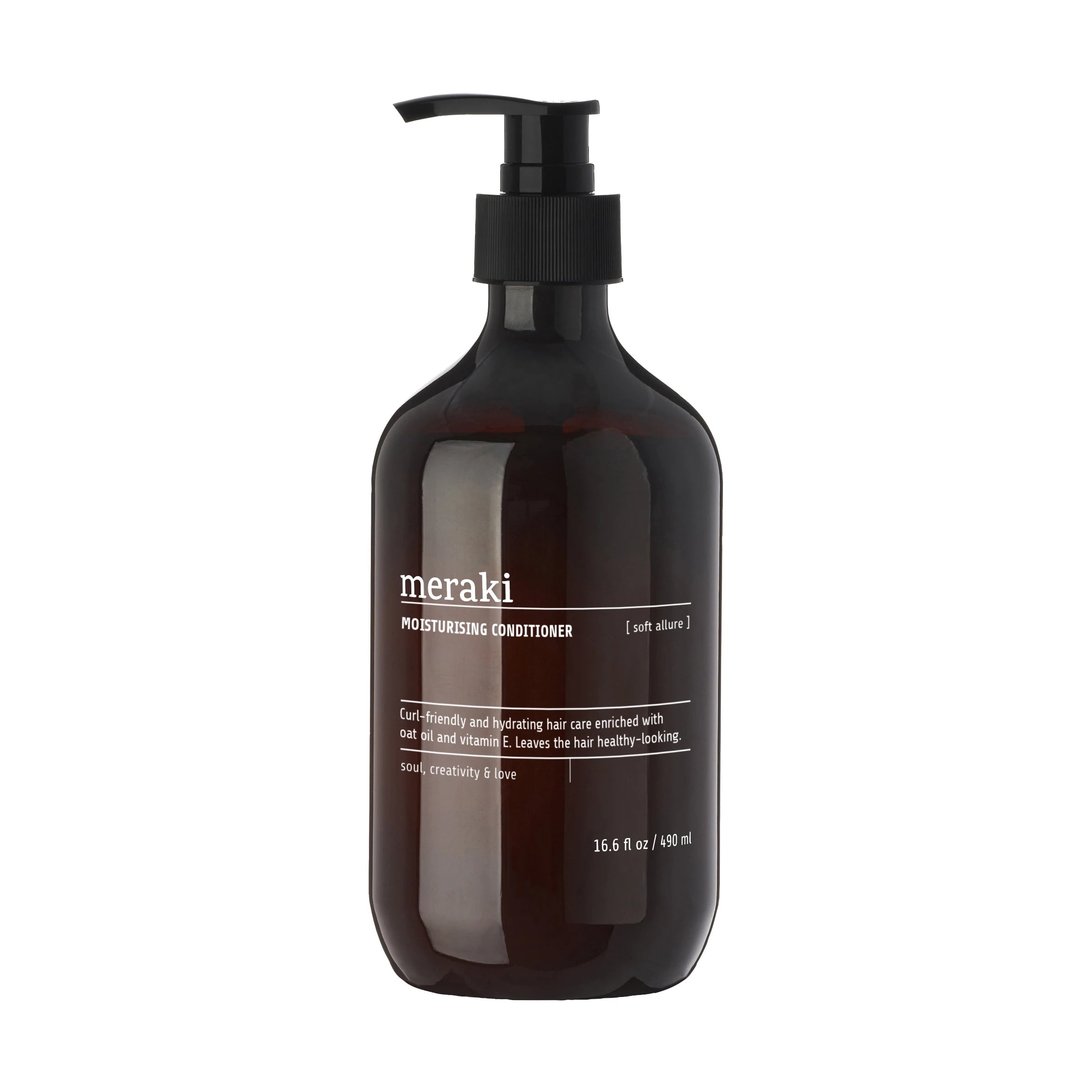 Meraki 'Soft Allure' Moisturising Conditioner - 490ml Pump Bottle