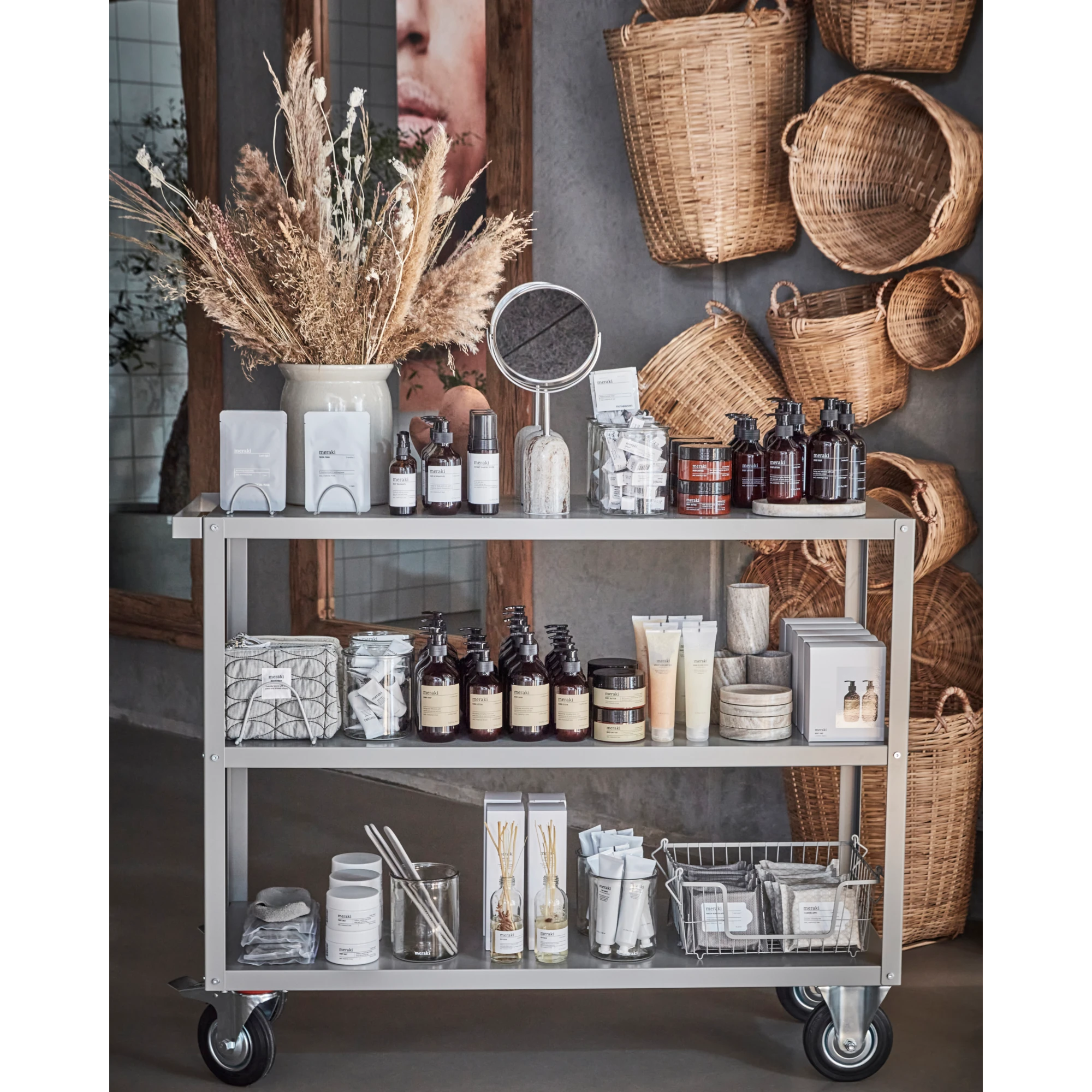 Meraki Nico Wide Basket - Stackable