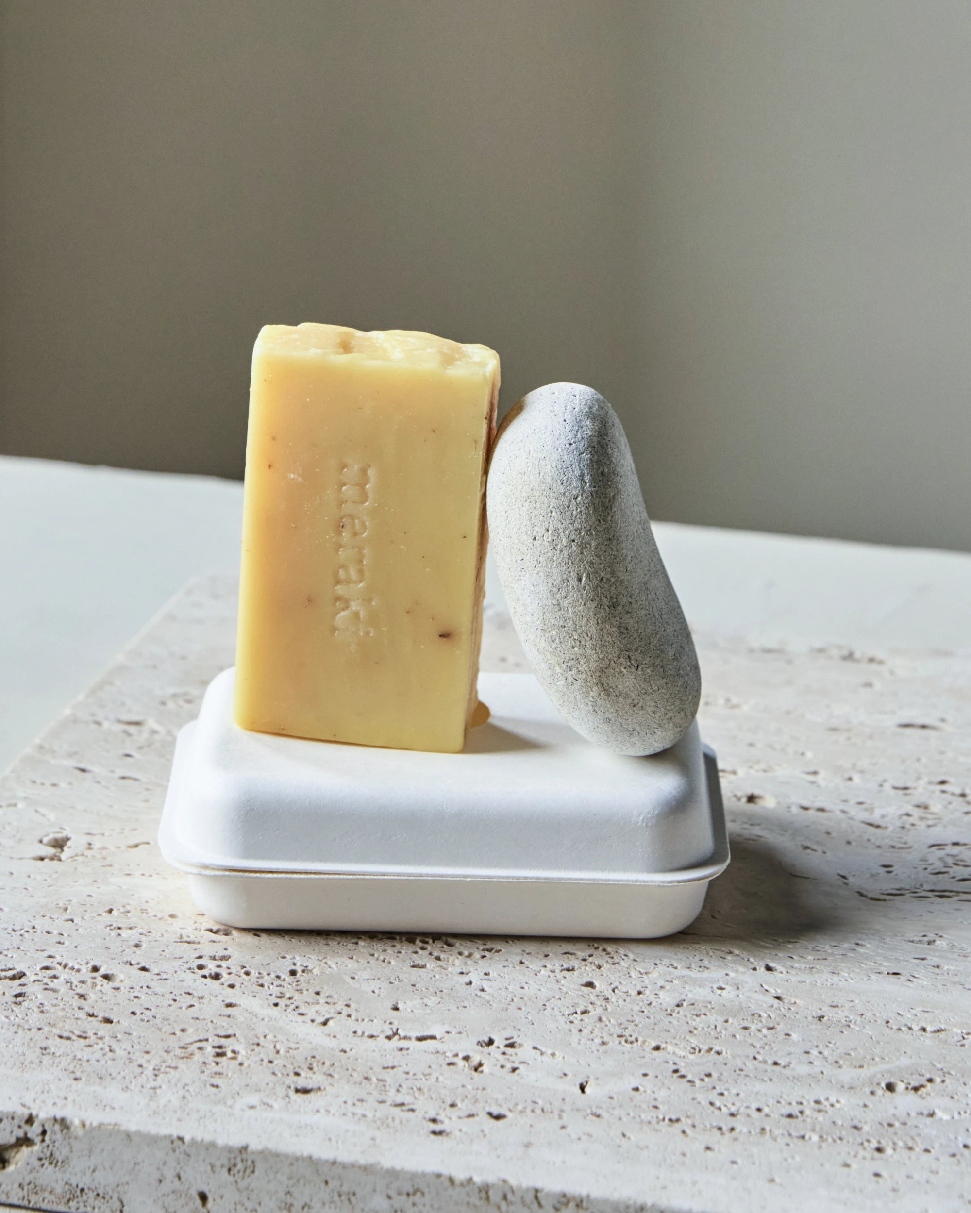 Meraki Exfoliating Stone Scrub Set with Soap - 2 Scents - Lifestory
