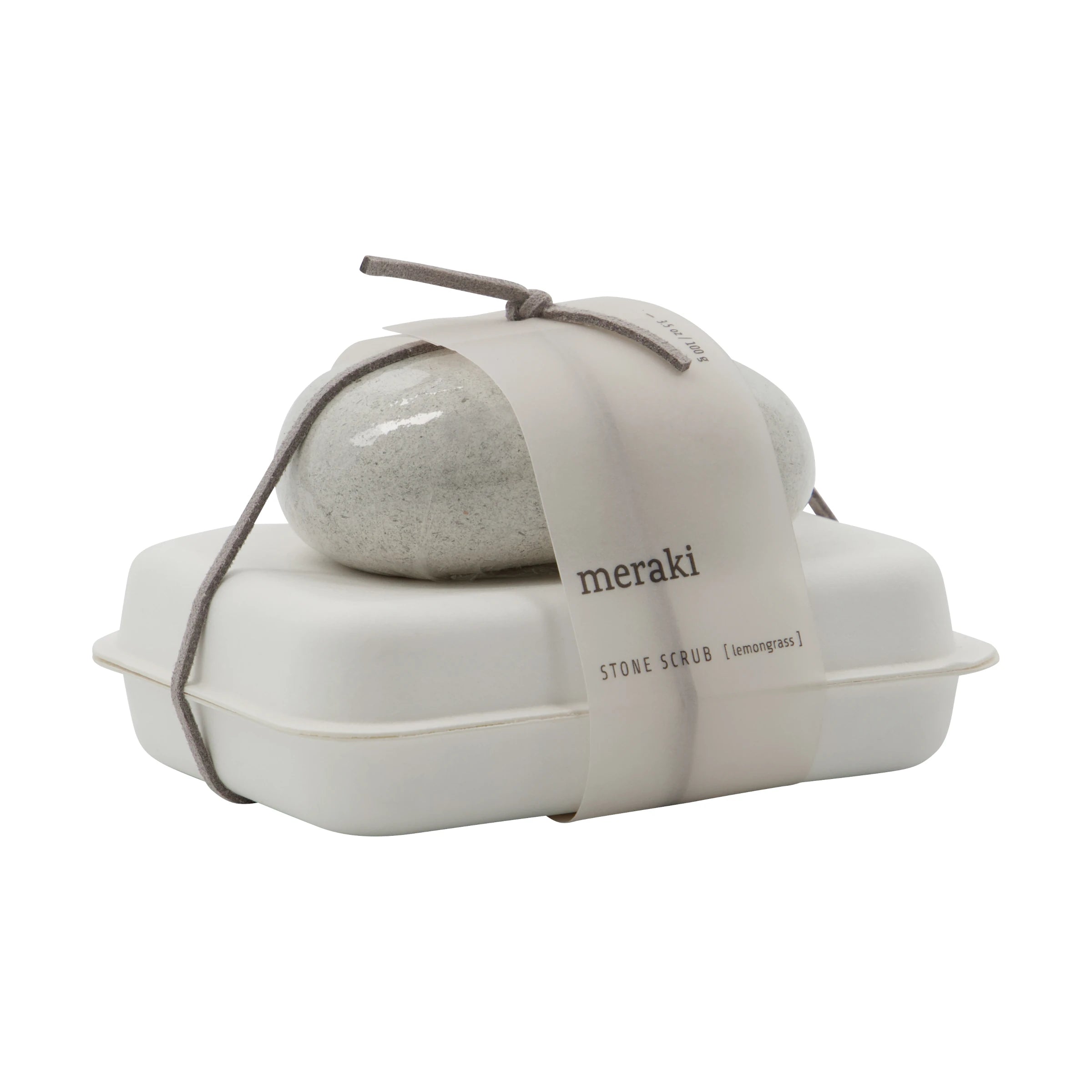 Meraki Exfoliating Stone Scrub Set with Soap - 2 Scents - Lifestory