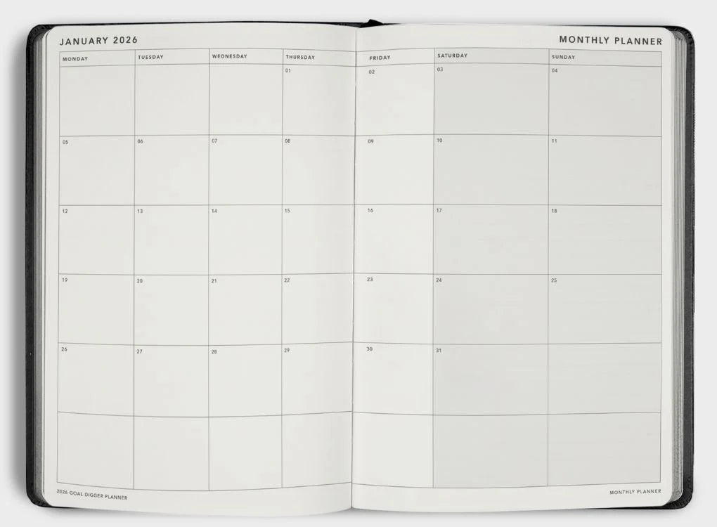 MiGoals 2026 Goal Digger B5 Diary