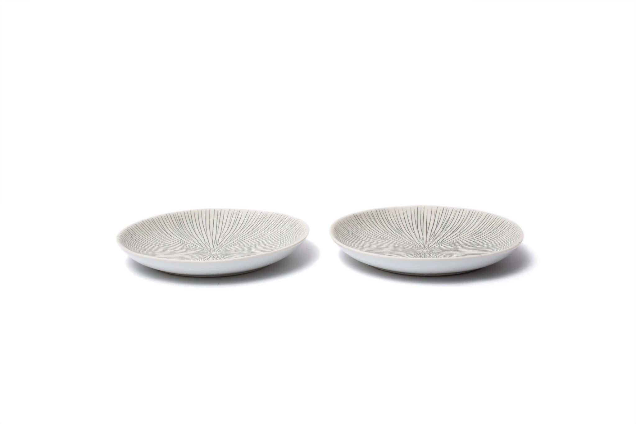 Mini Plate - 9.5cm | Grey Vertical Stripe | by Lindform - Lifestory