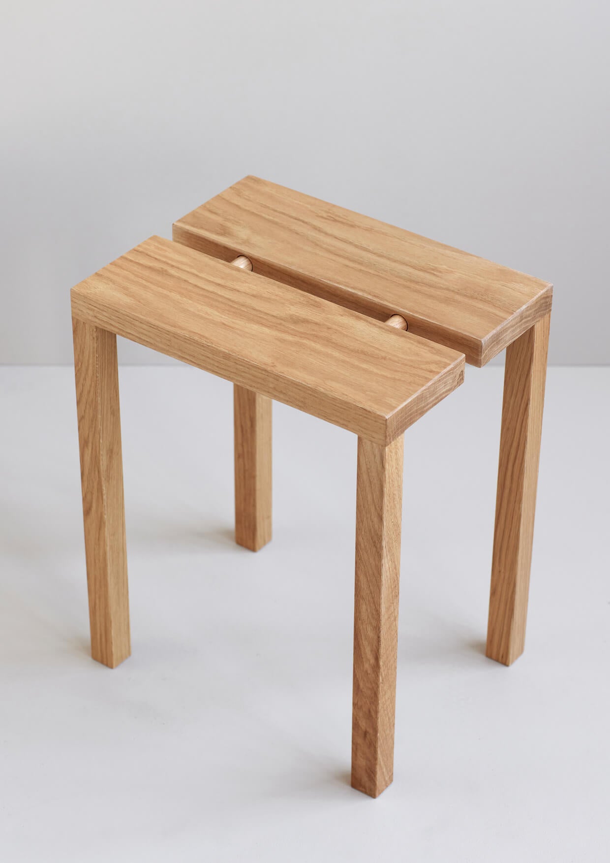 Peg Stool | Natural Oak | by Moebe - Lifestory - Moebe