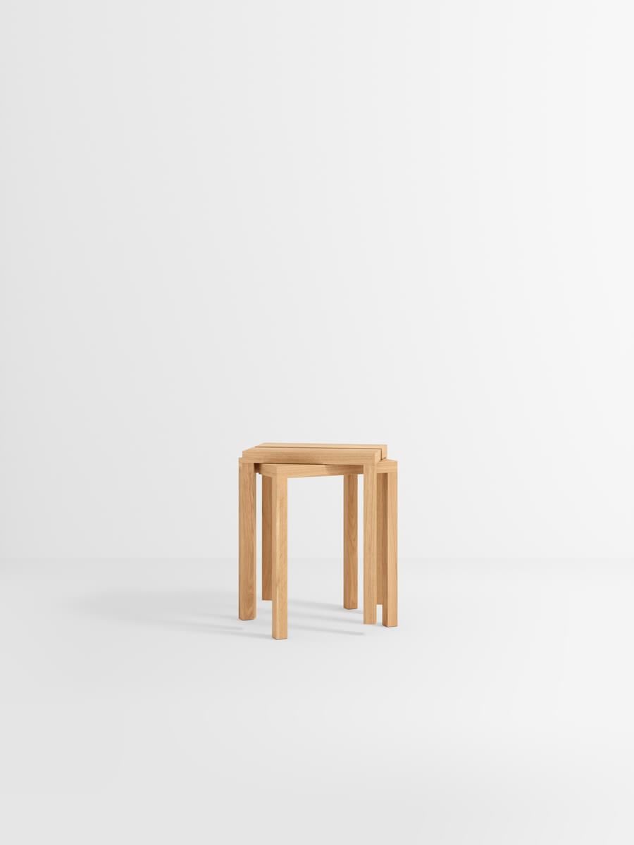 Peg Stool | Natural Oak | by Moebe - Lifestory - Moebe