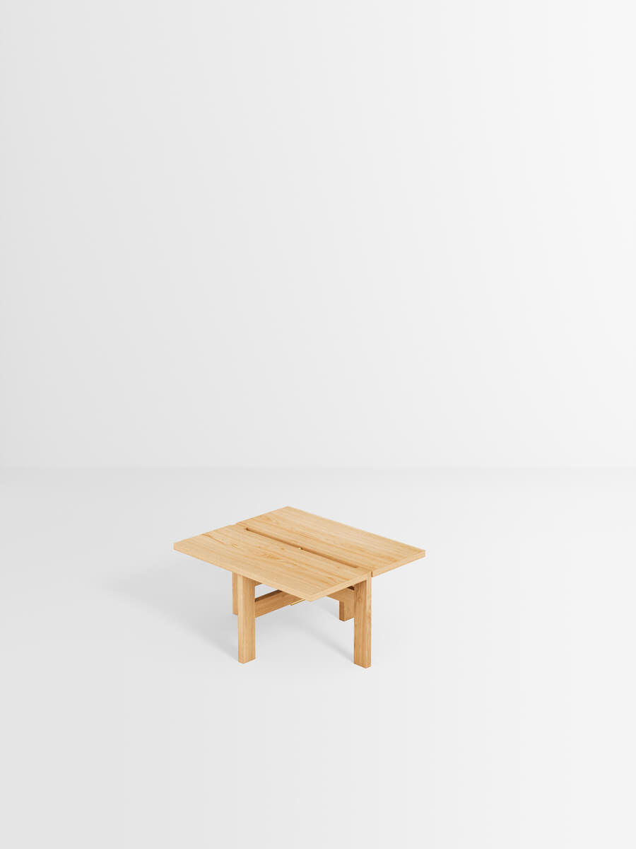 Rectangular Coffee Table | 60cm | Oak | by Moebe - Lifestory - Moebe