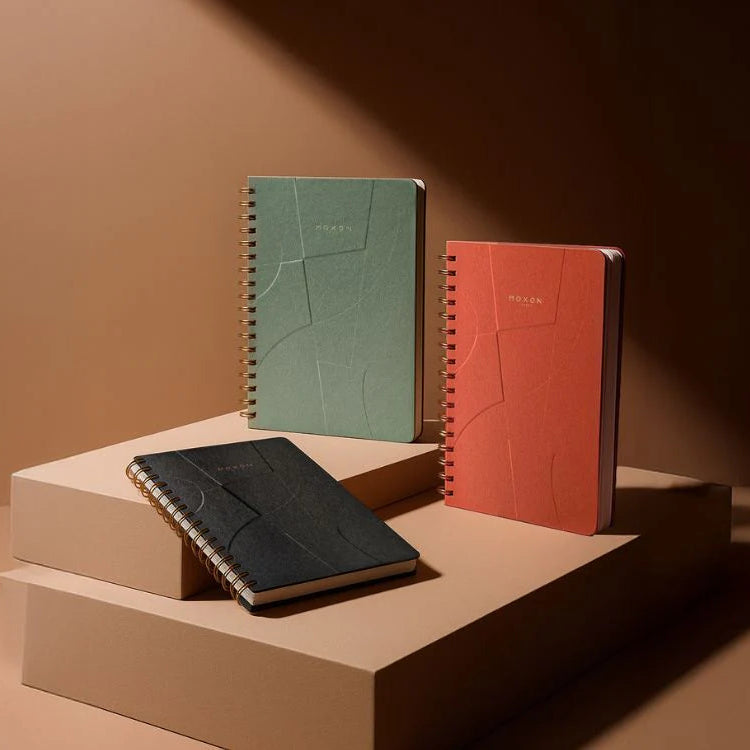 Moxon B5 Form Lined Wire-Bound Daily Planner